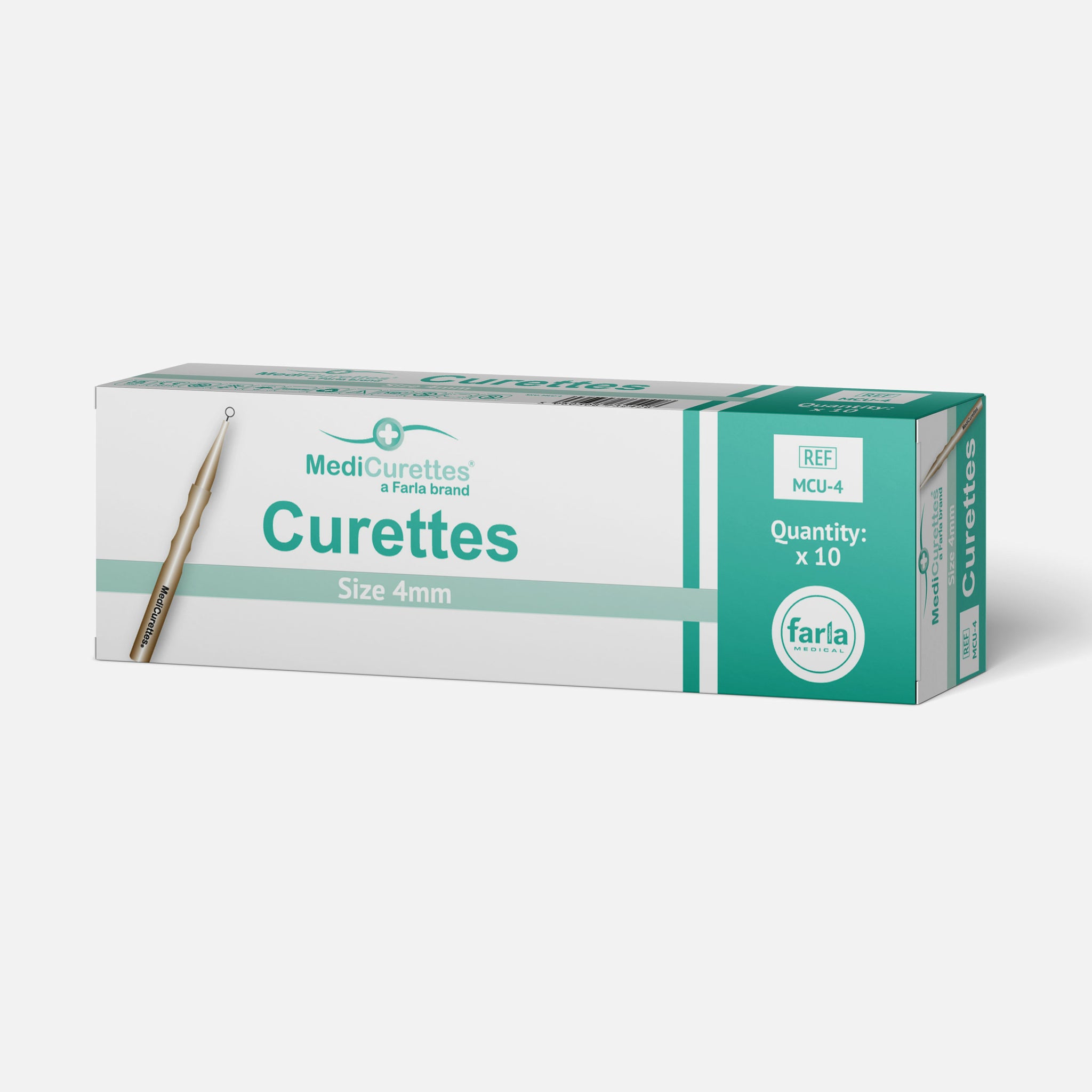 MediCurettes Ring Curettes | 4mm | Pack of 10 (2)