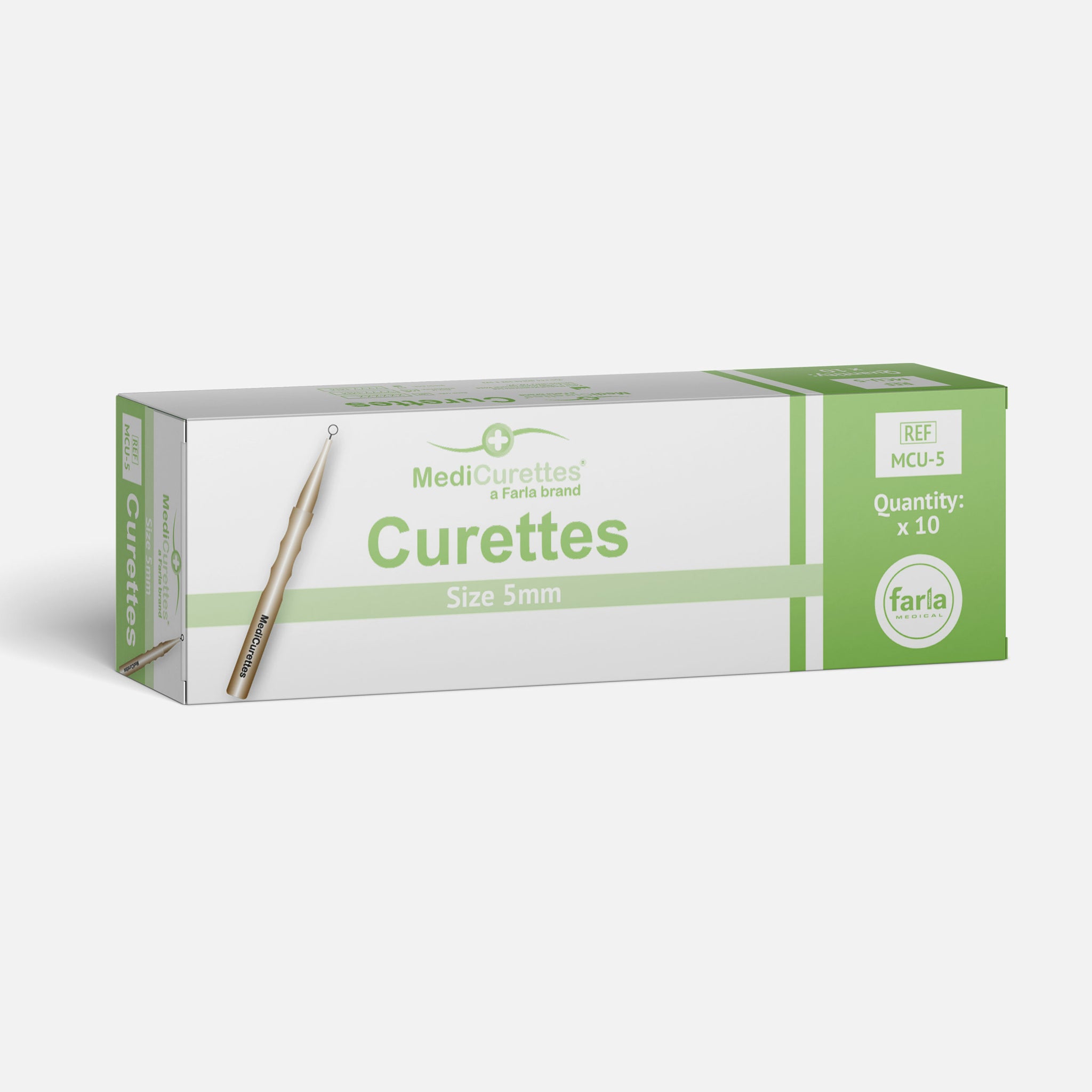 MediCurettes Ring Curettes | 5mm | Pack of 10 (1)