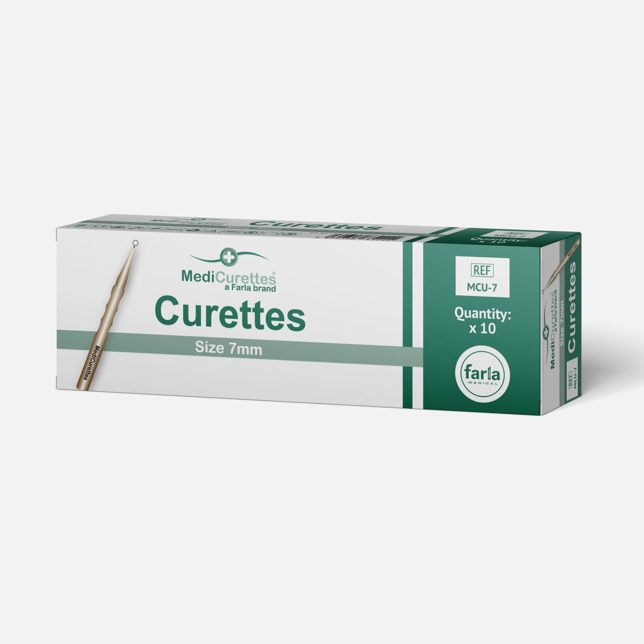 MediCurettes Ring Curettes | 7mm | Pack of 10 (2)