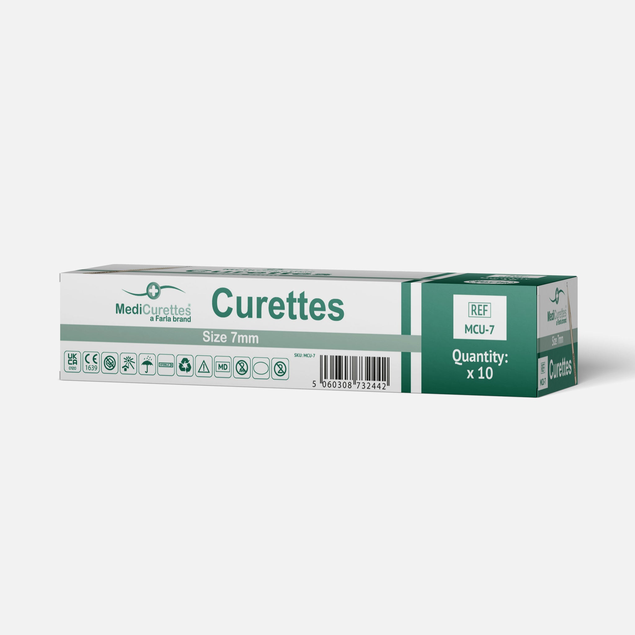 MediCurettes Ring Curettes | 7mm | Pack of 10 (3)