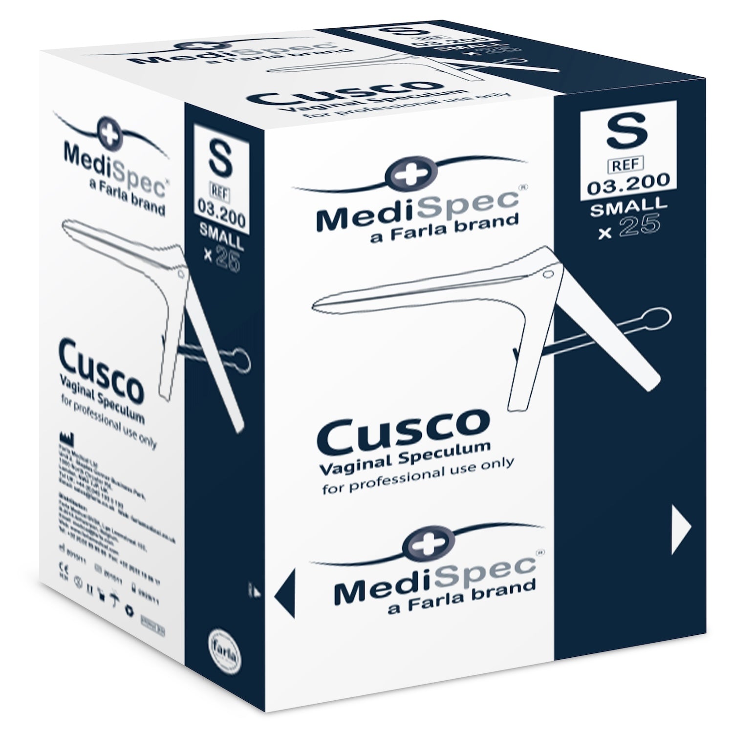 MediSpec Cusco Vaginal Speculum (Locking Mechanism) | Pack of 25 (2)
