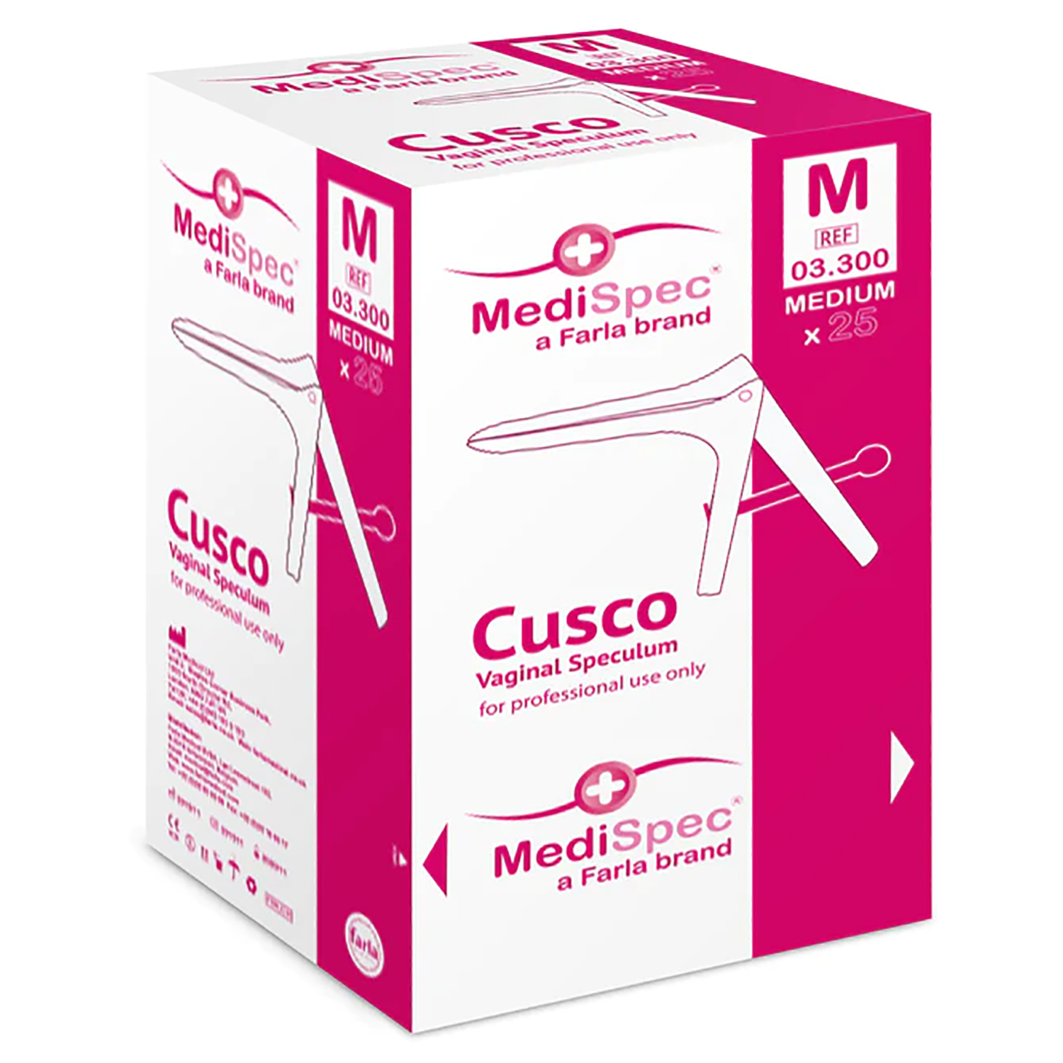 MediSpec Cusco Vaginal Speculum (Locking Mechanism) | Pack of 100 (5)