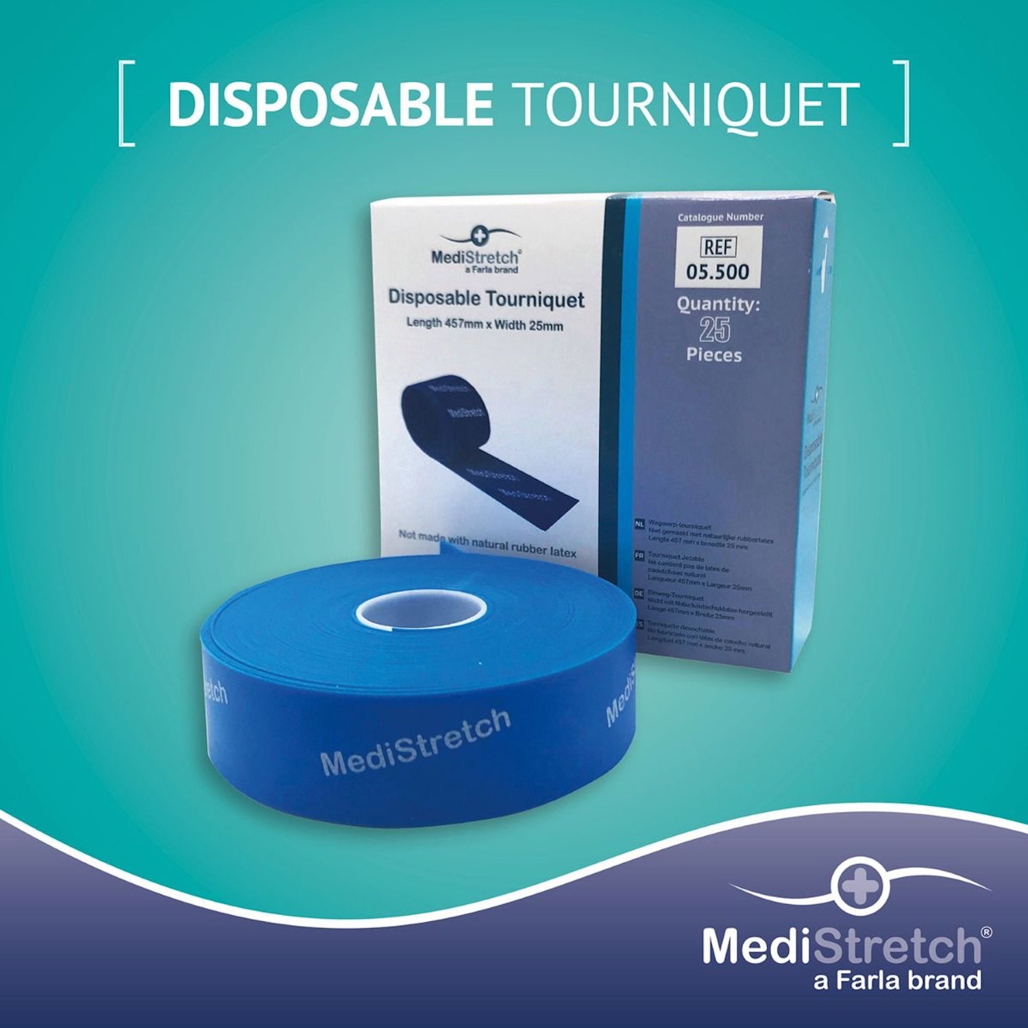 MediStretch Single Use Tourniquet | Pack of 25 (4)
