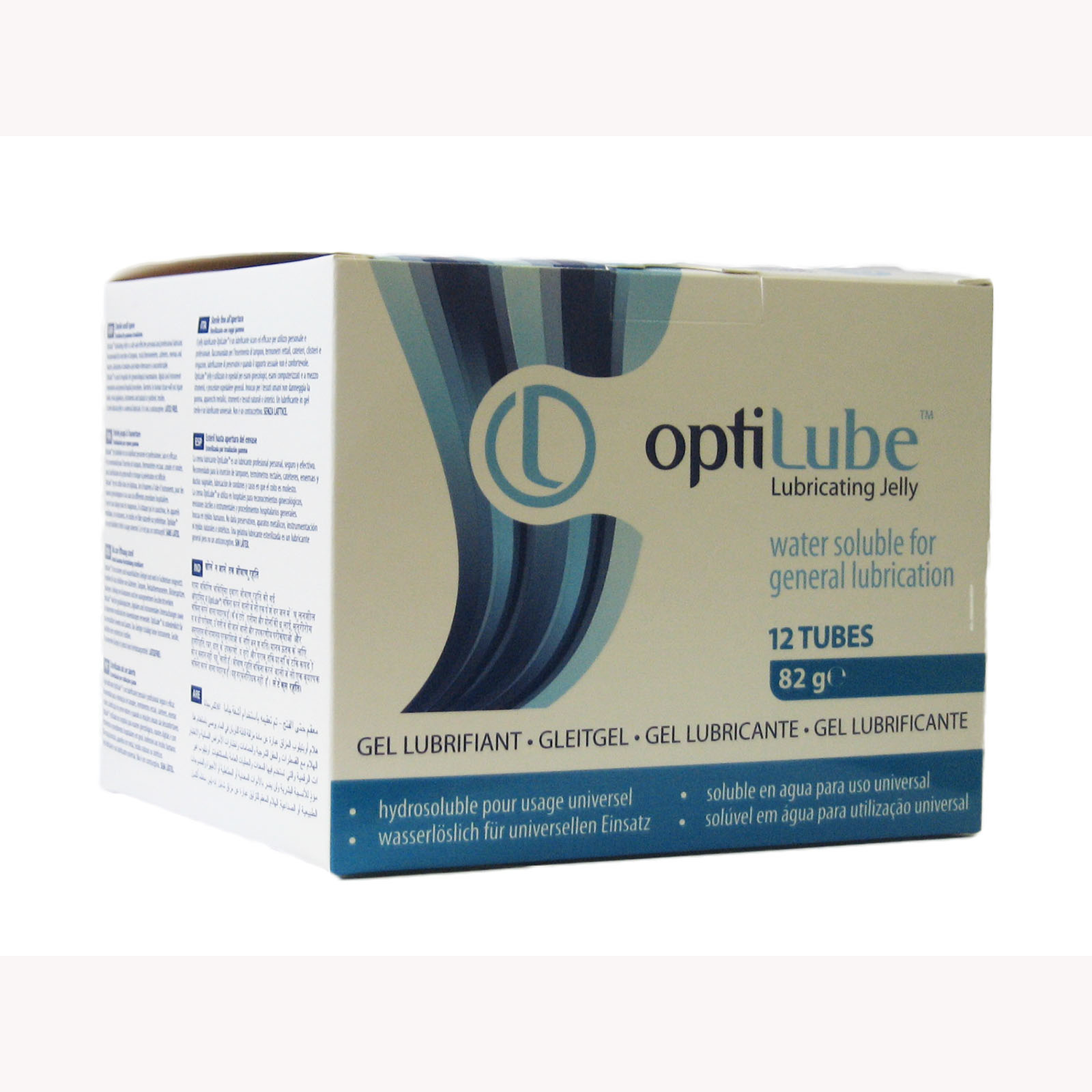 OptiLube | Lubricating Jelly | Sterile | 82g Tube | Single (1)