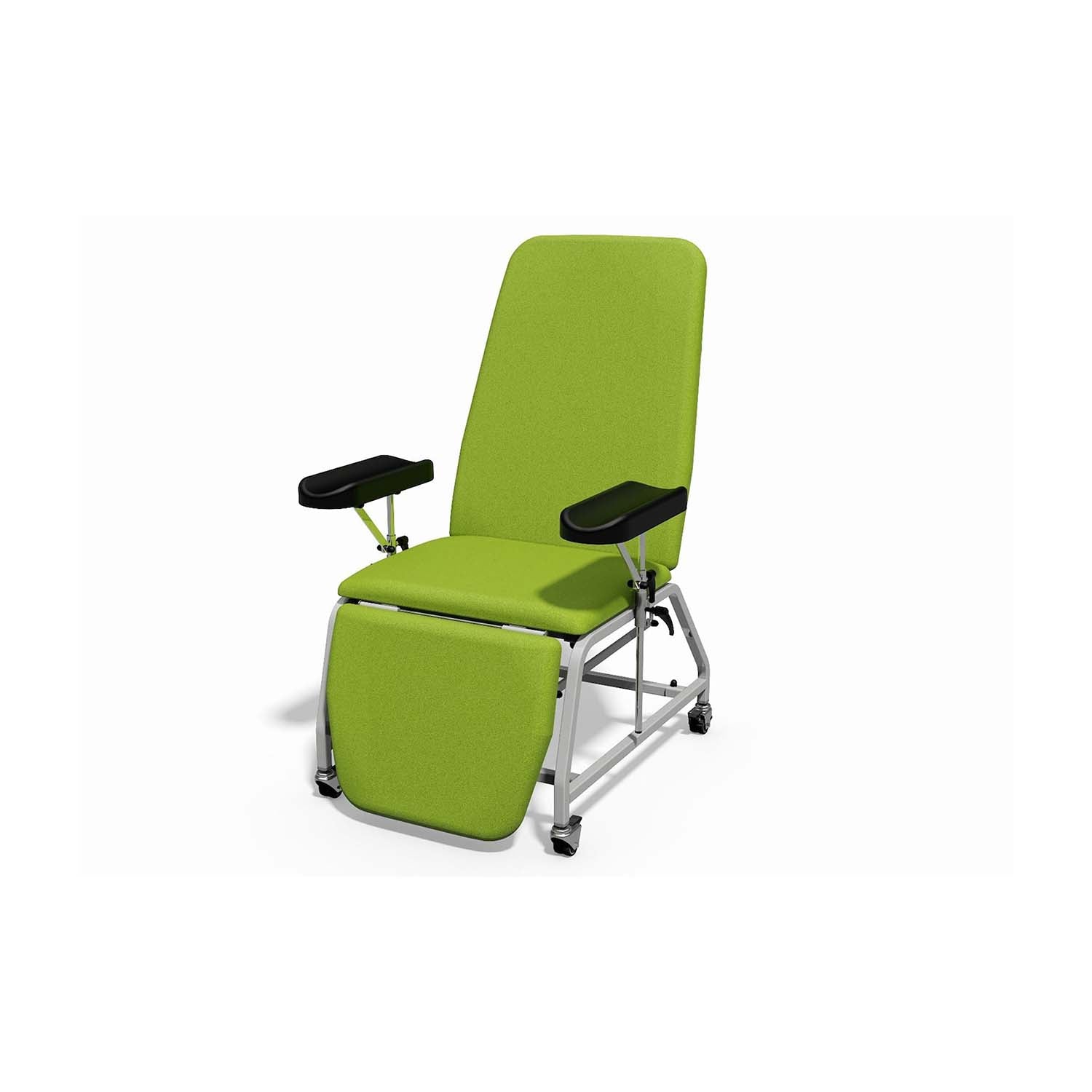 Plinth 2000 Model 113B Reclining Phlebotomy Chair | Citrus Green