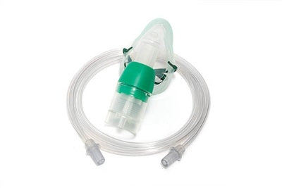 Cirrus 2 Nebuliser | Intersurgical EcoLite Mask Kit withTube 2.1m | Paediatric | Pack of 36