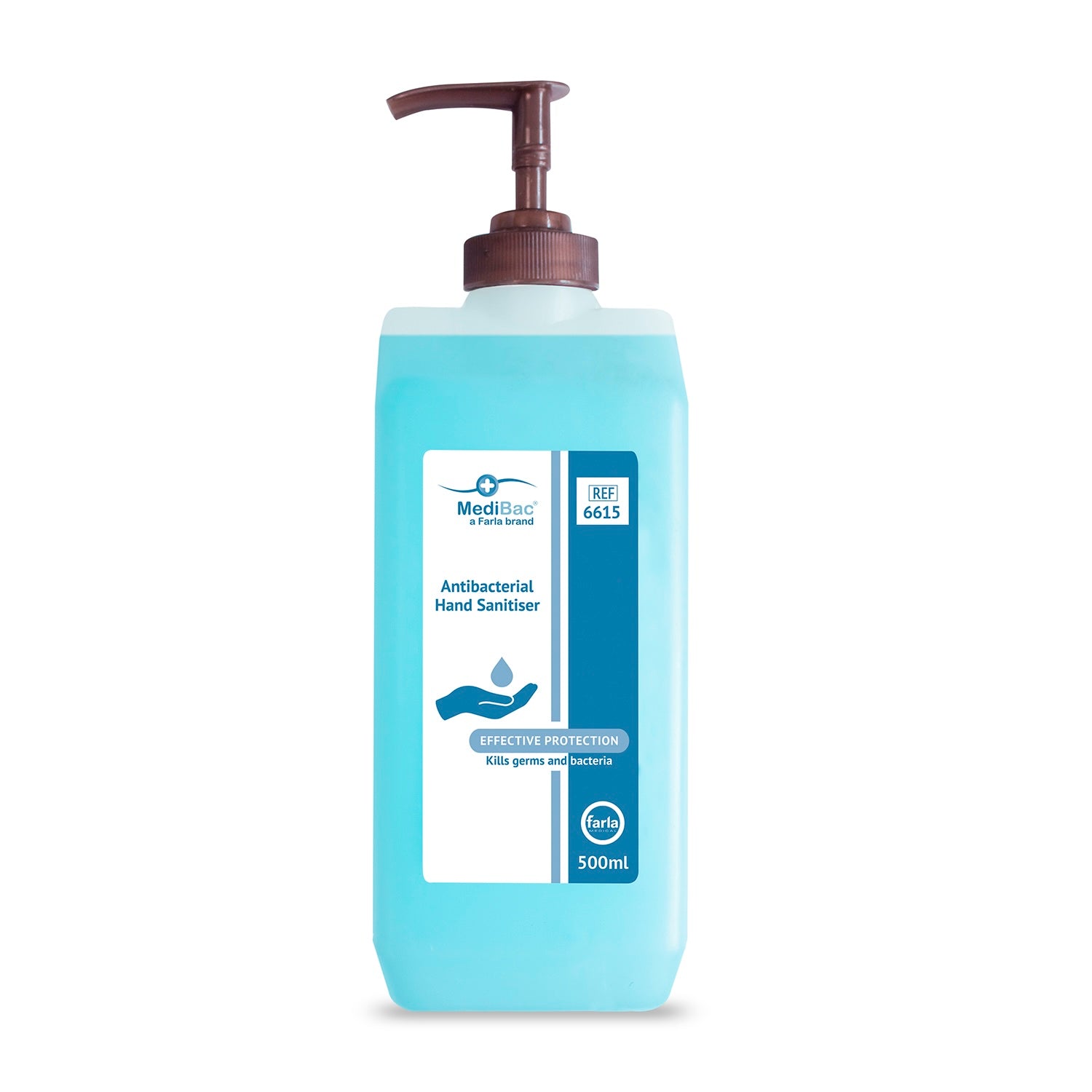 MediBac Hand Sanitiser | Alcohol Based | Pump Dispenser | 500ml