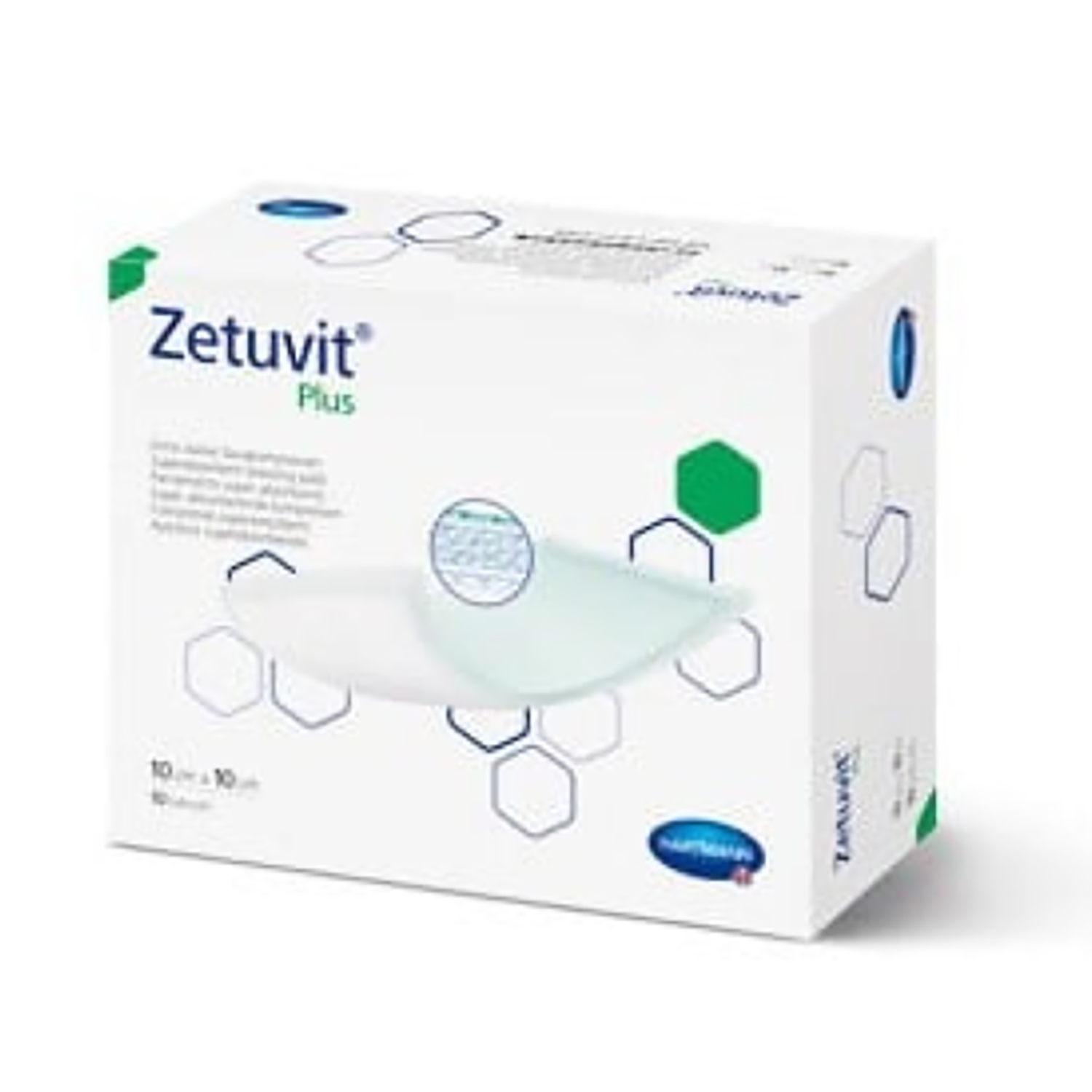 Zetuvit Plus Non-Adhesive Super Absorbent Dressing | 10 x 10cm | Pack of 10