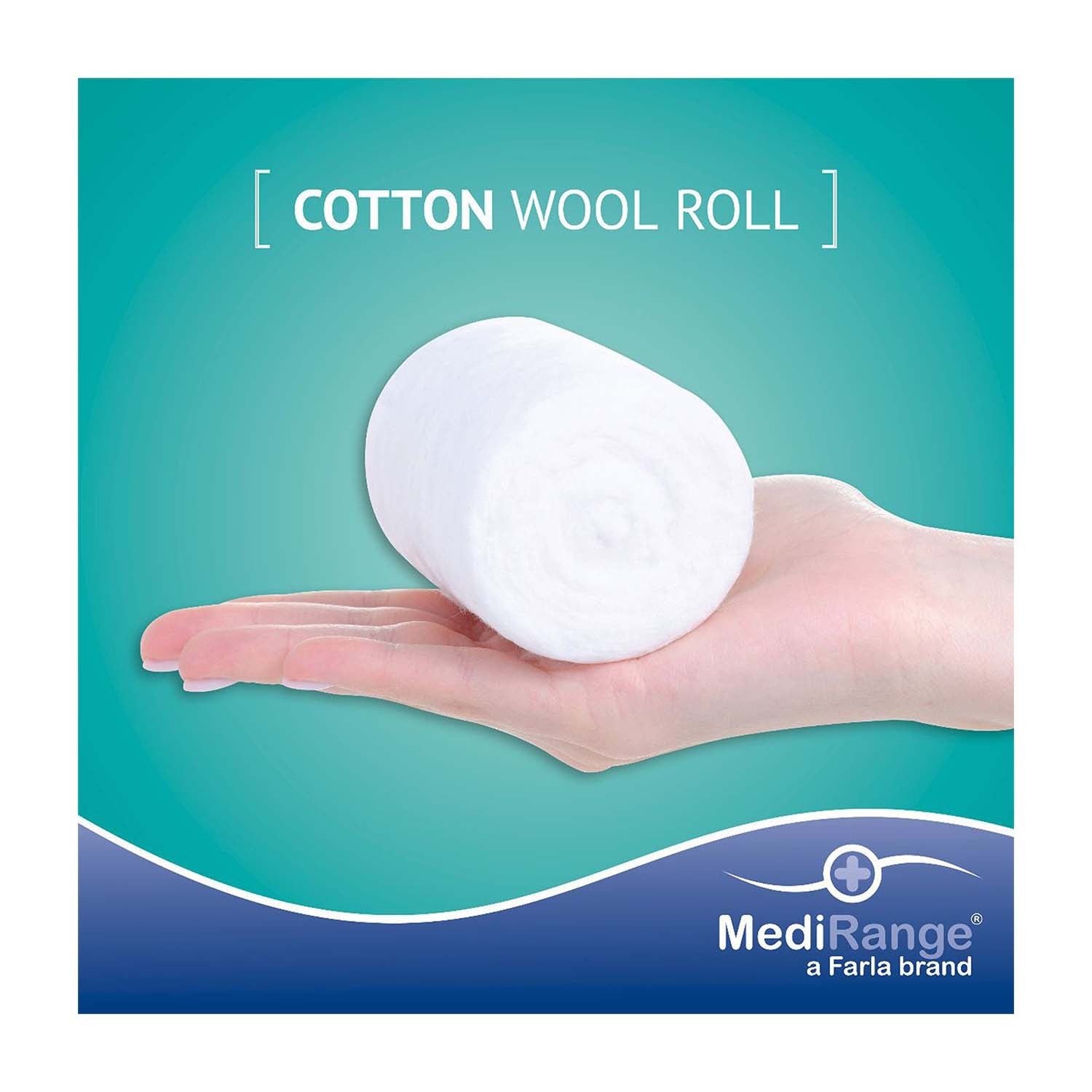 MediRange Cotton Wool Roll | 500g (3)