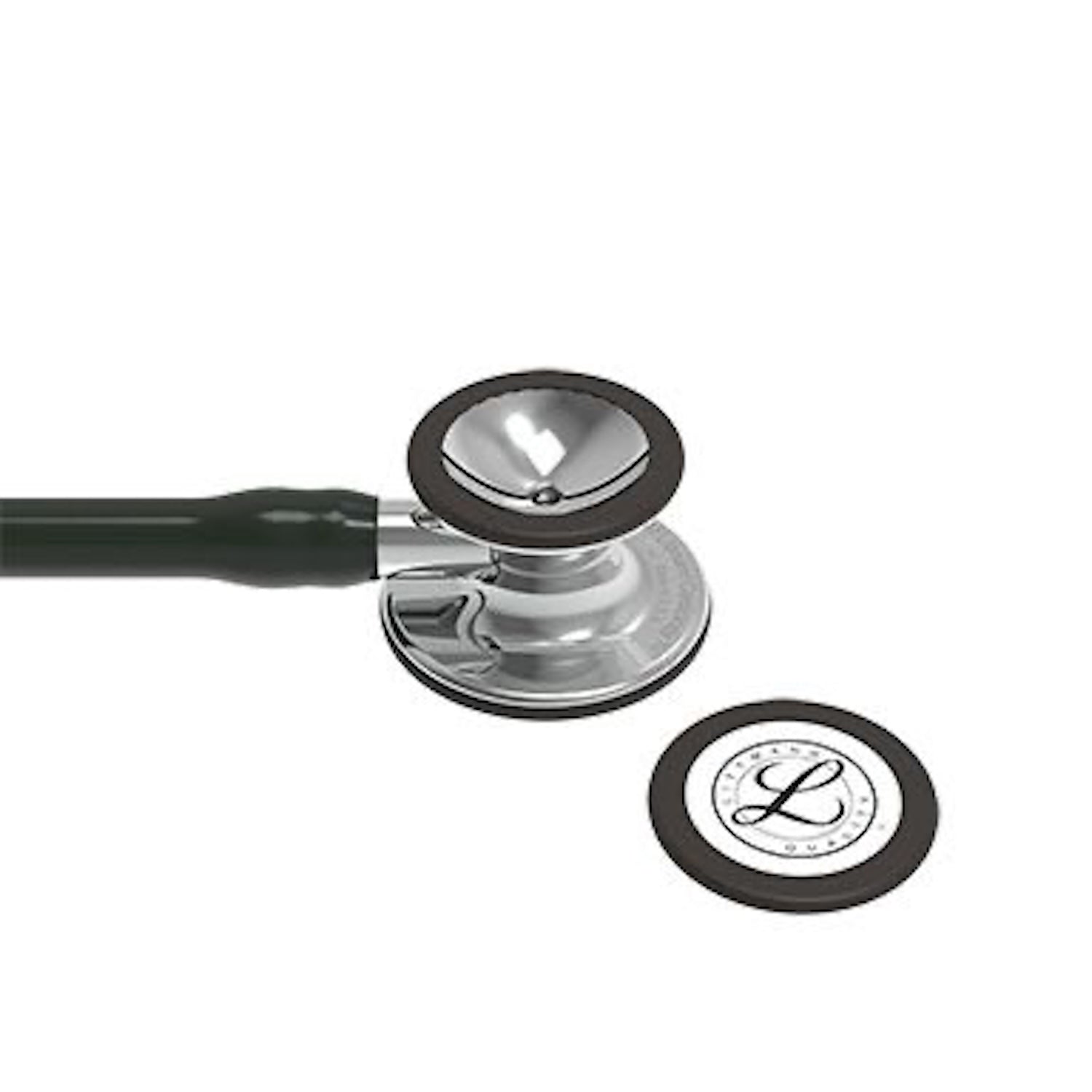 3M Littmann Cardiology IV Stethoscope | Mirror Finish Chestpiece | Black Tube (5)