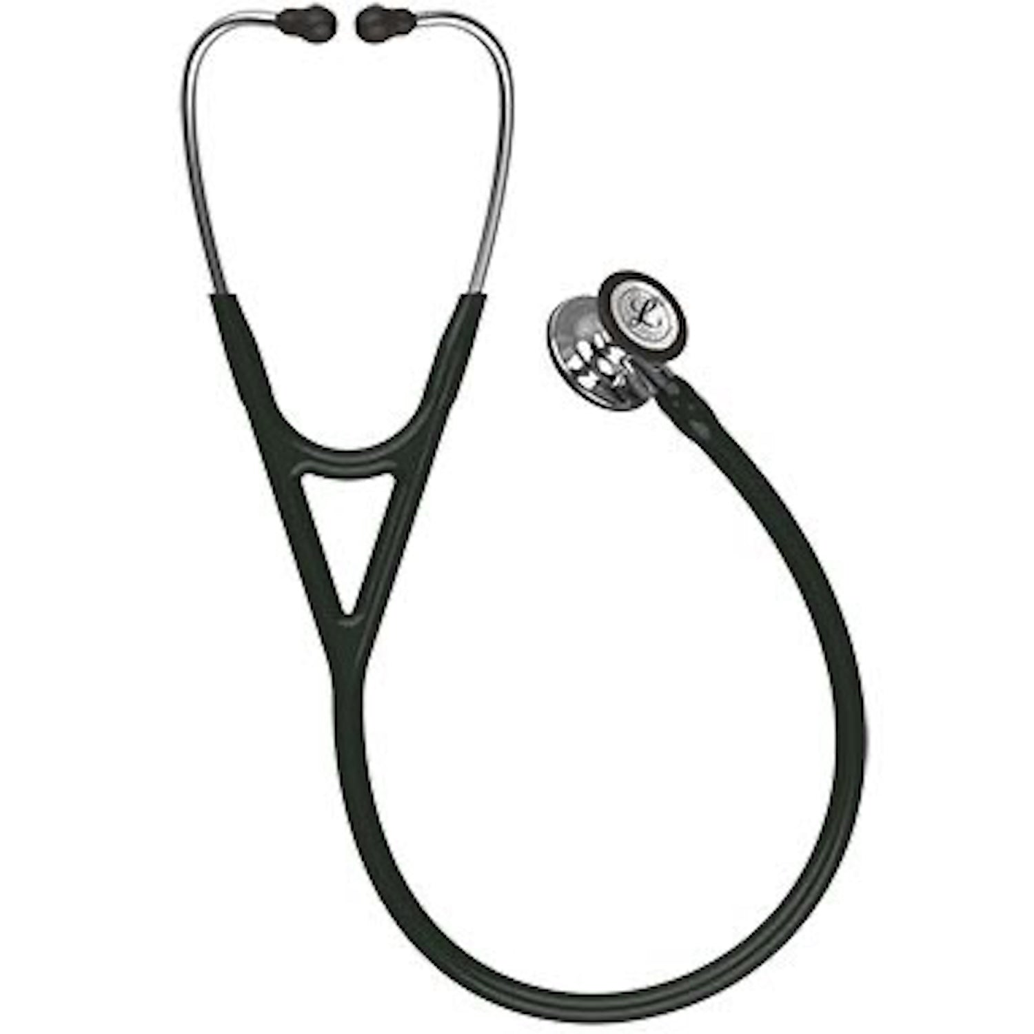 3M Littmann Cardiology IV Stethoscope | Mirror Finish Chestpiece | Black Tube (6)