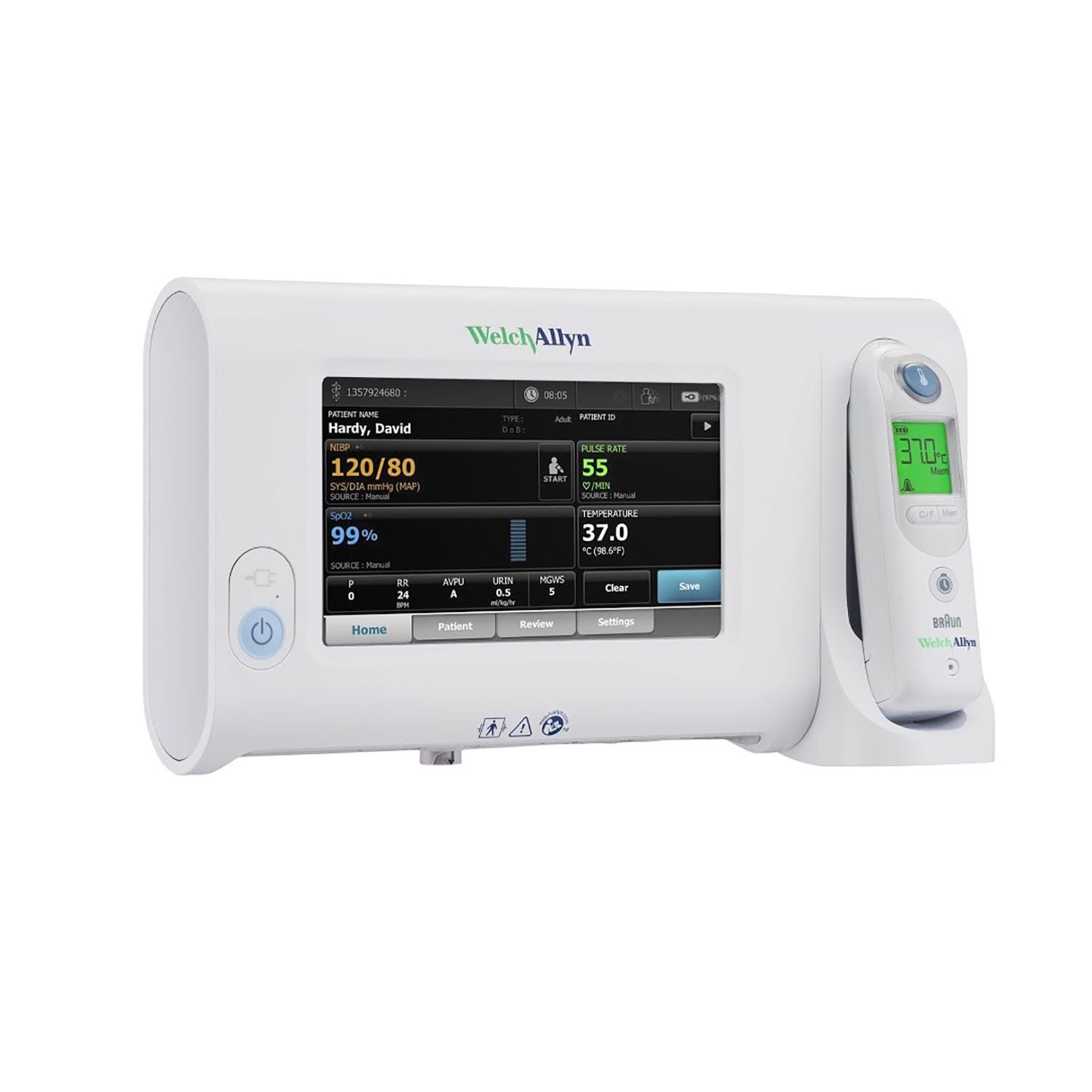 Connex Spot Monitor with SureBP, Pulse, Nonin Sp02 & Early Warning Scores