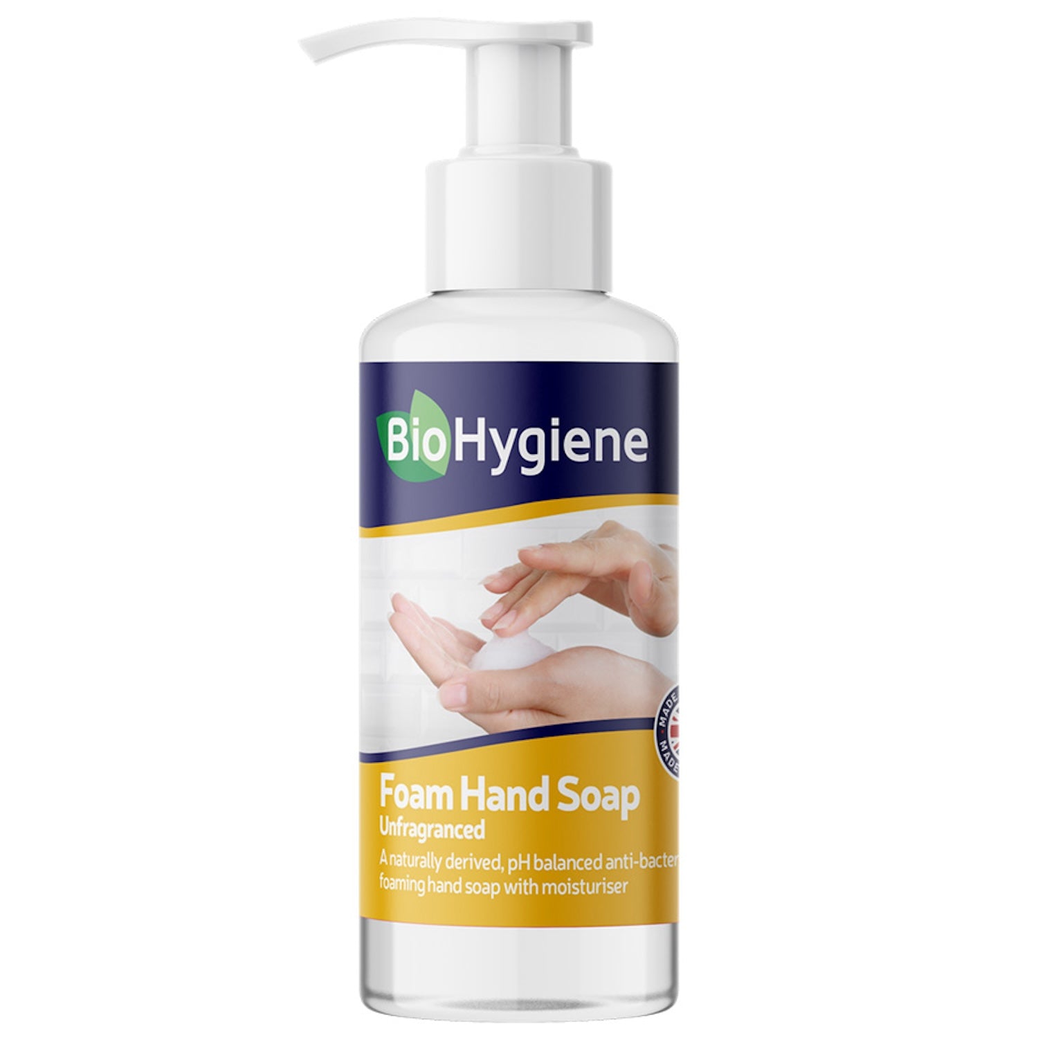 BioHygiene Foam Soap Unfragranced | 500ml | Single