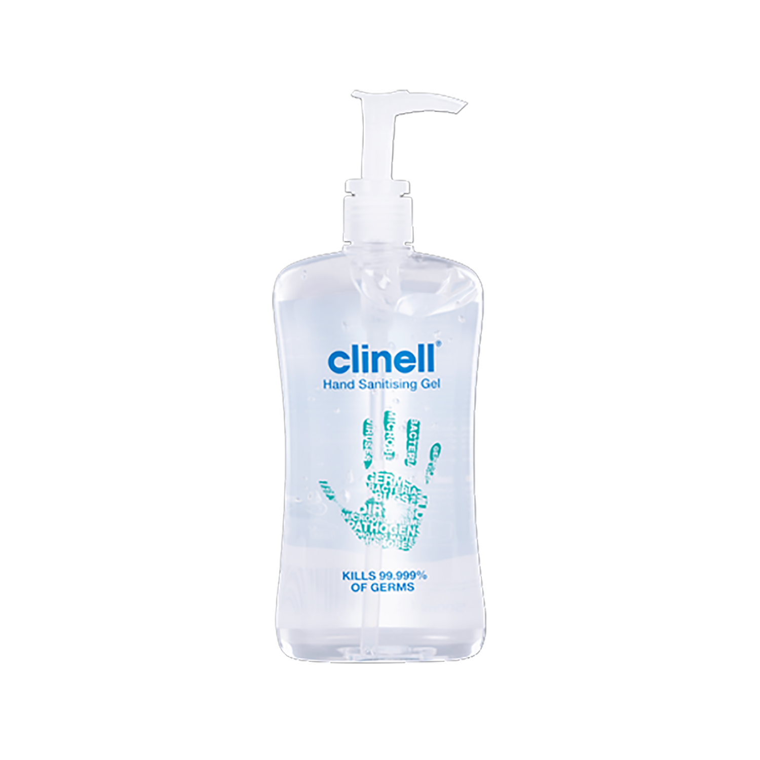 Clinell Hand Sanitising Alcohol Gel Bottle | 500ml | Single