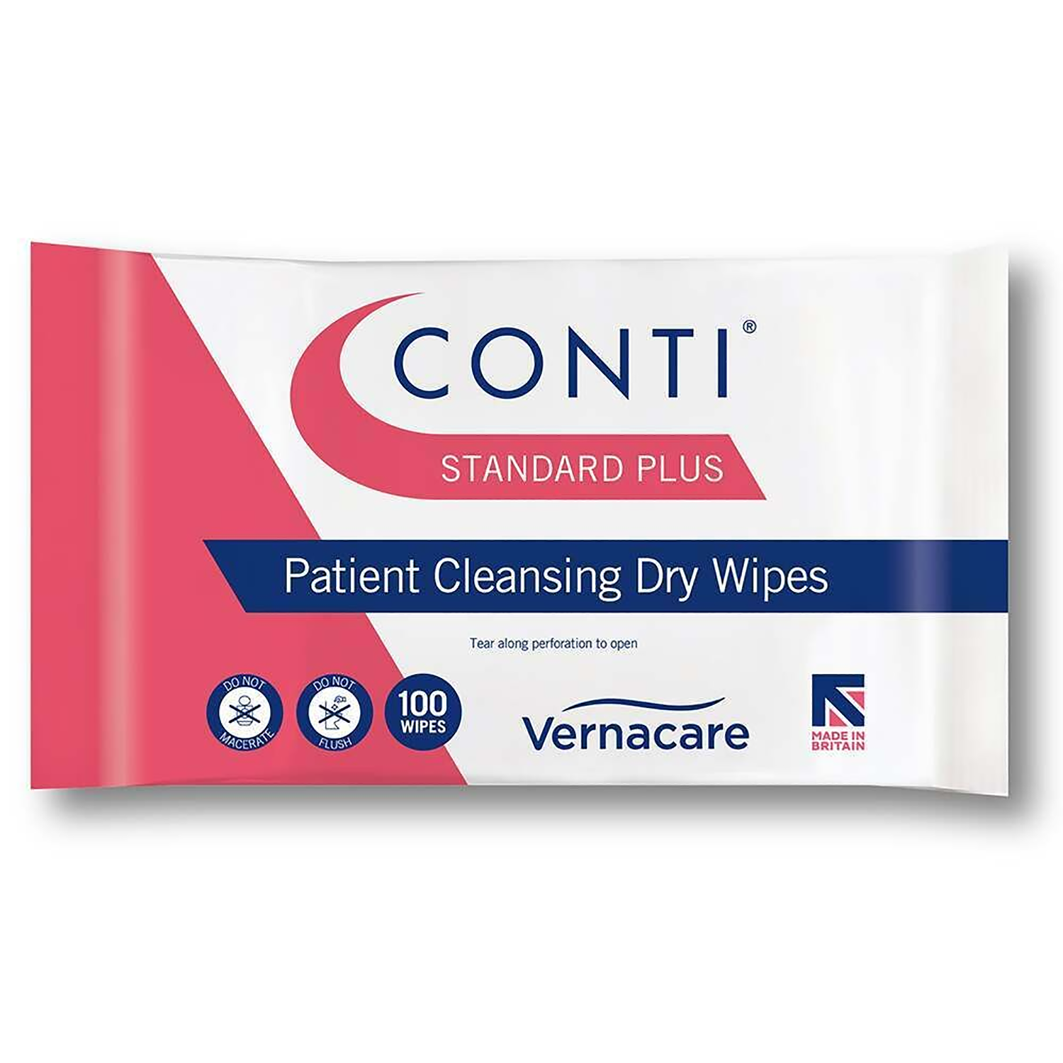Conti Dry Patient Wipe | 33GSM | 270 x 240mm | Pack of 100
