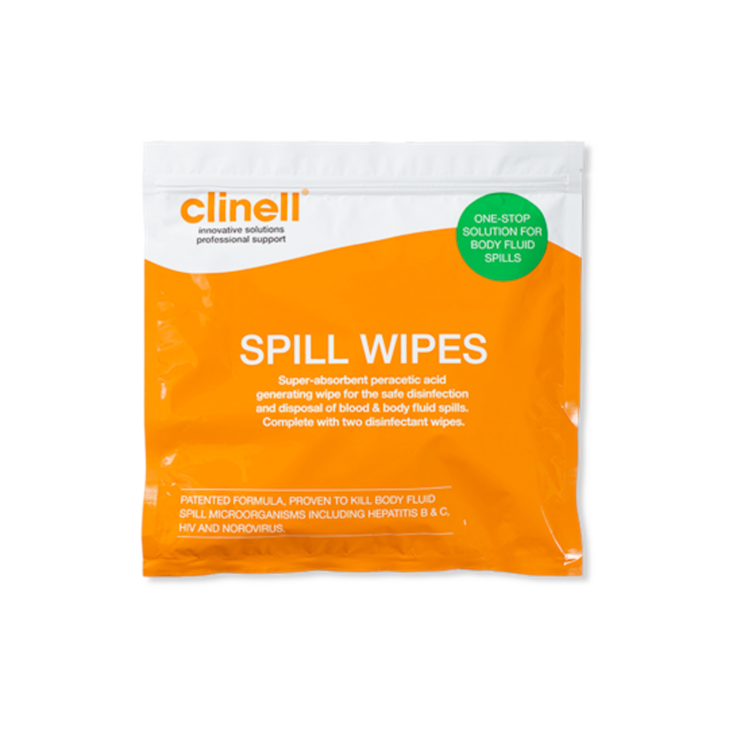 Clinell Spill Wipes | Pack of 24