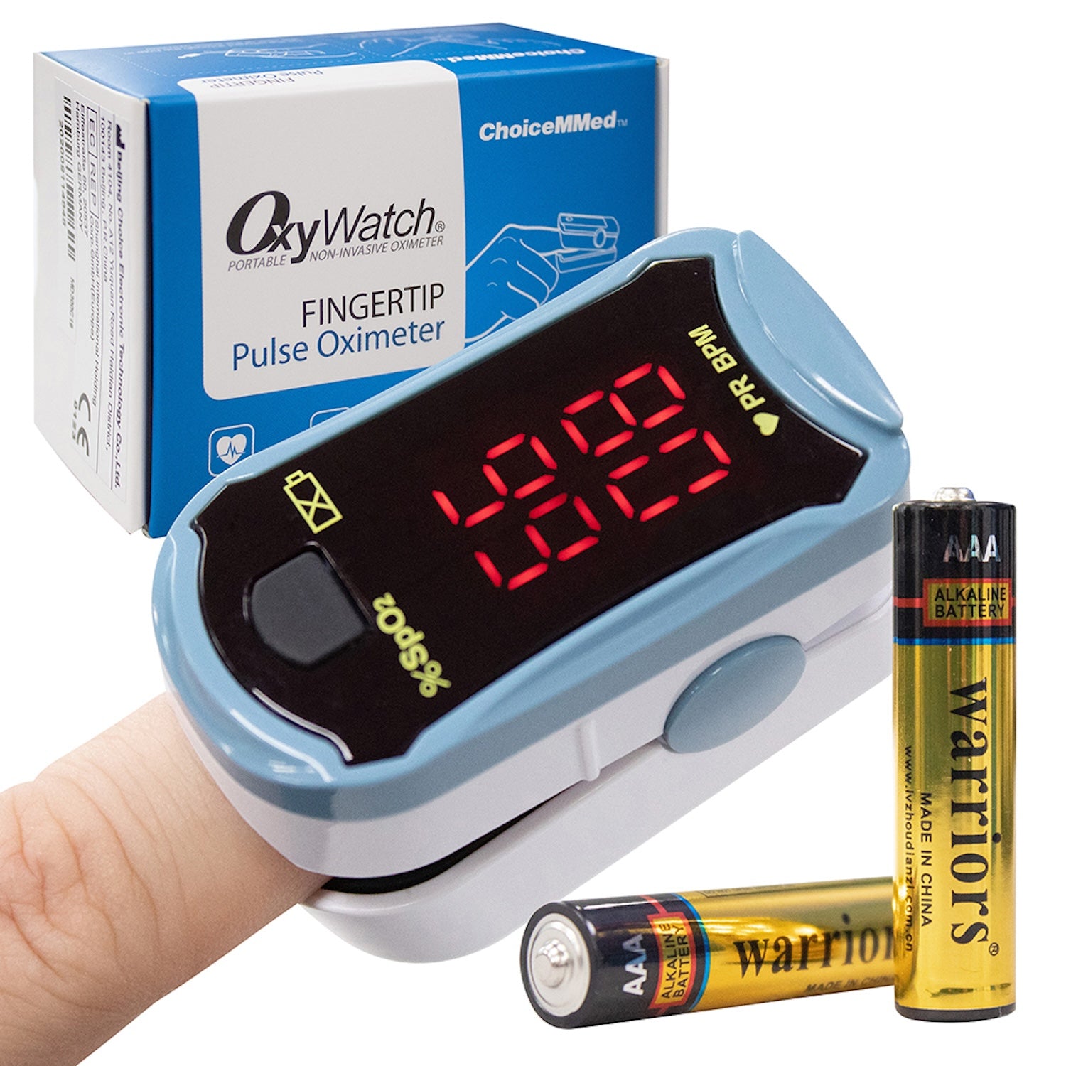 ChoiceMMed Adult Fingertip Pulse Oximeter (2)