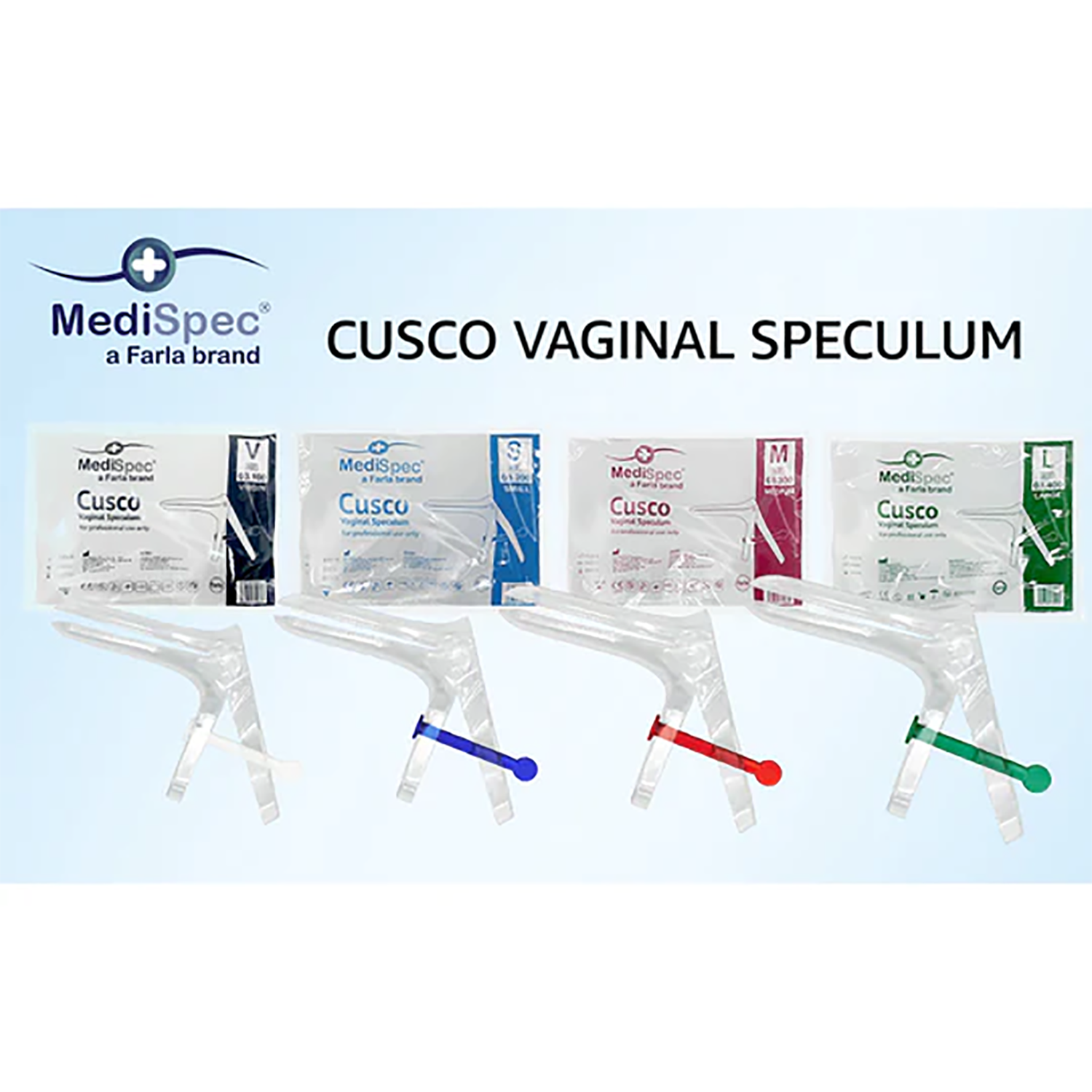 MediSpec Cusco Vaginal Speculum (Locking Mechanism) | Pack of 100 (6)