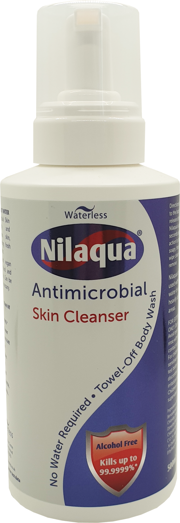 Nilaqua Skin Cleansing Foam 500ml | Antimicrobial