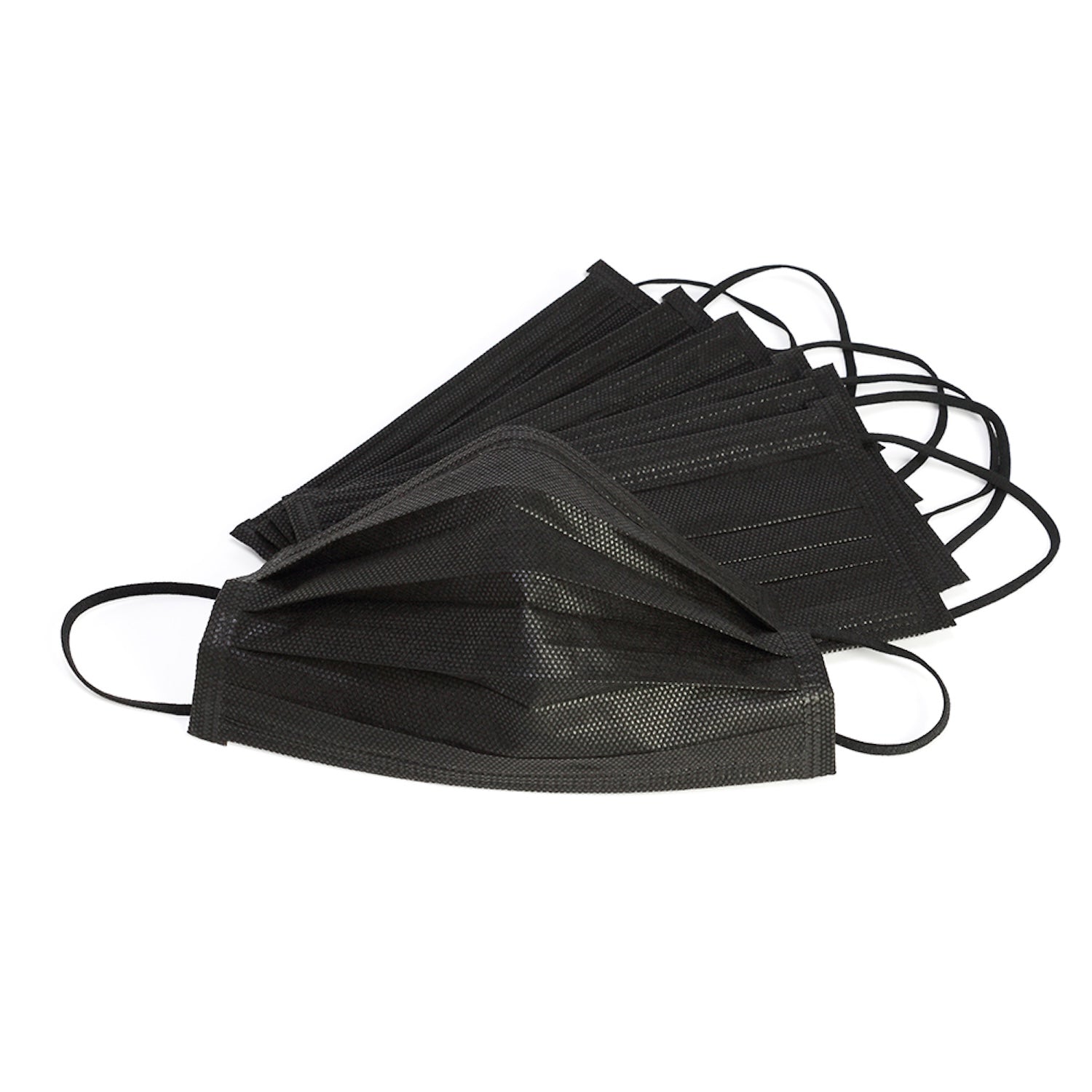 Omnitex Type IIR Black Face Masks with Ear Loops | Pack of 50 (3)