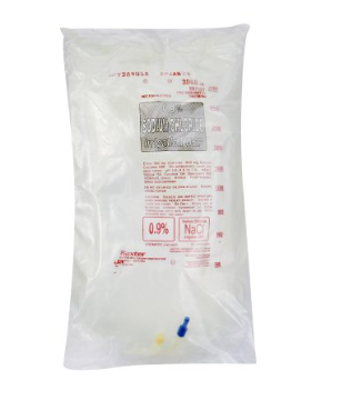 Irrigation Solution 0.9% Sodium Chloride, Preservative Free Not for Injection Flexible Bag | 3L | Single