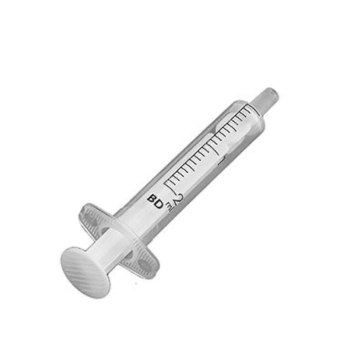 BD Discardit 2 Piece Syringe | 2ml Luer Slip | Concentric Tip | Scale 0.1ml | Pack of 100
