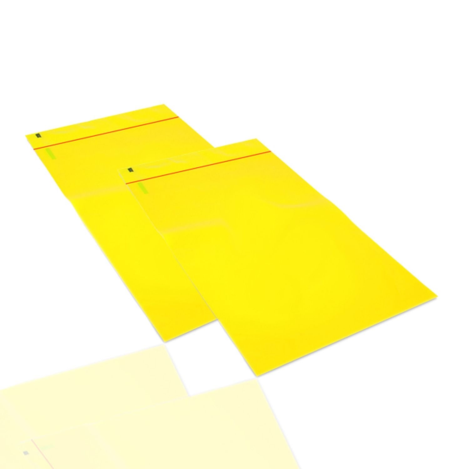 Waste Sacks | Yellow | Sealable | 25 x 46cm | Pack of 200