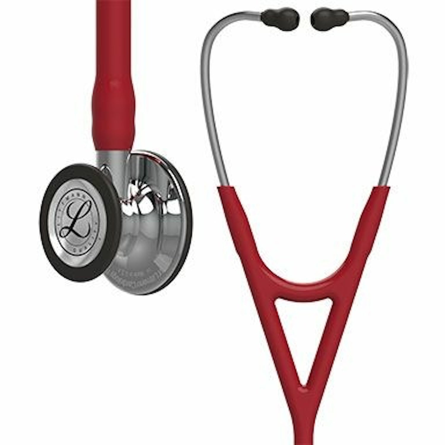 3M Littmann Cardiology IV Stethoscope | Mirror Finish Chestpiece | Burgundy Tube