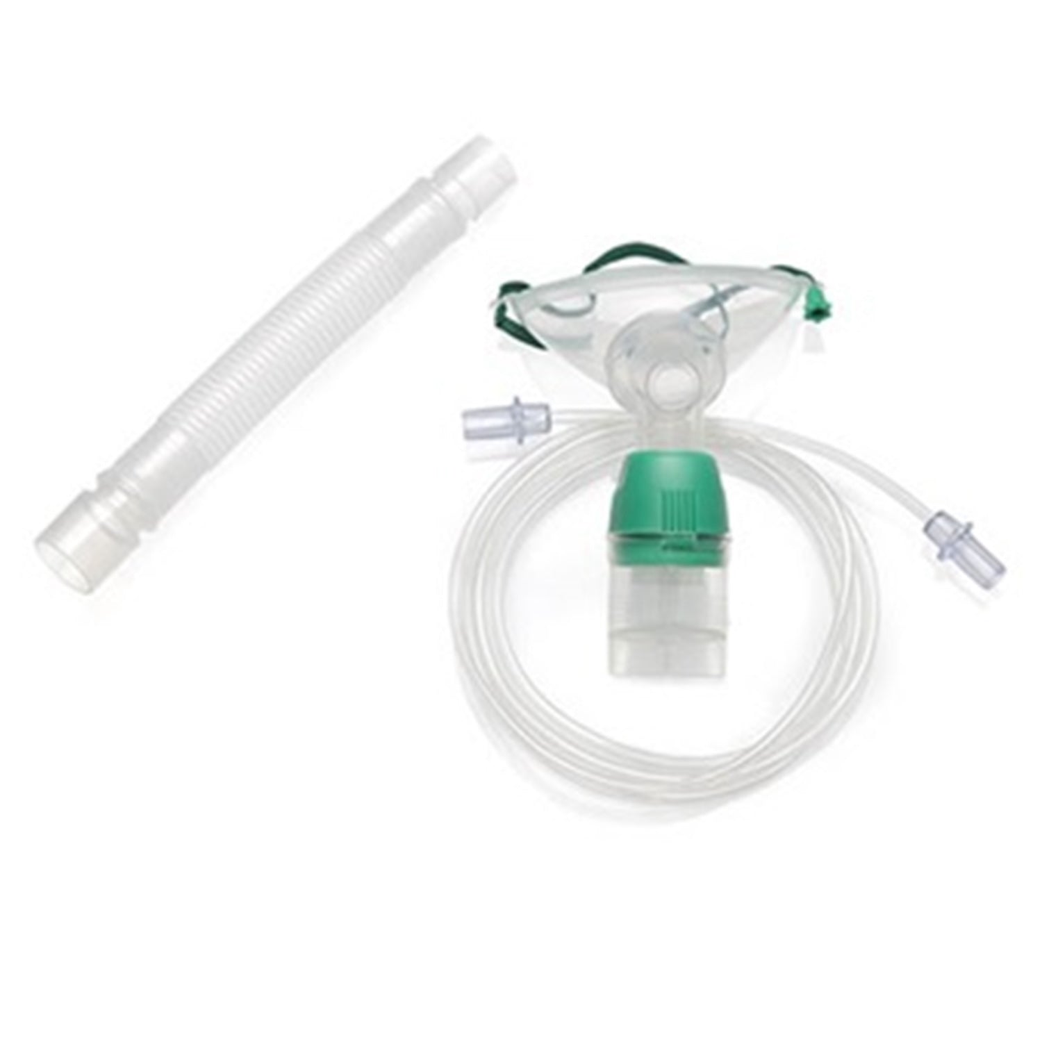 Cirrus 2 Nebuliser | Intersurgical EcoLite Mask Kit withTube 2.1m | Adult | Pack of 30 (2)