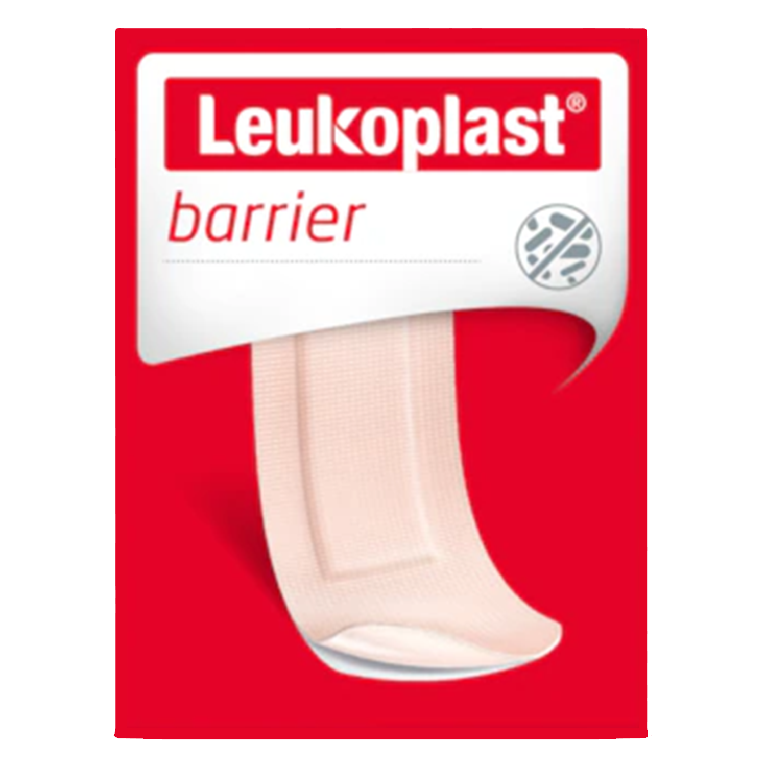 Leukoplast Barrier Fabric Plaster | 2.2 x 6.3cm | Pack of 100
