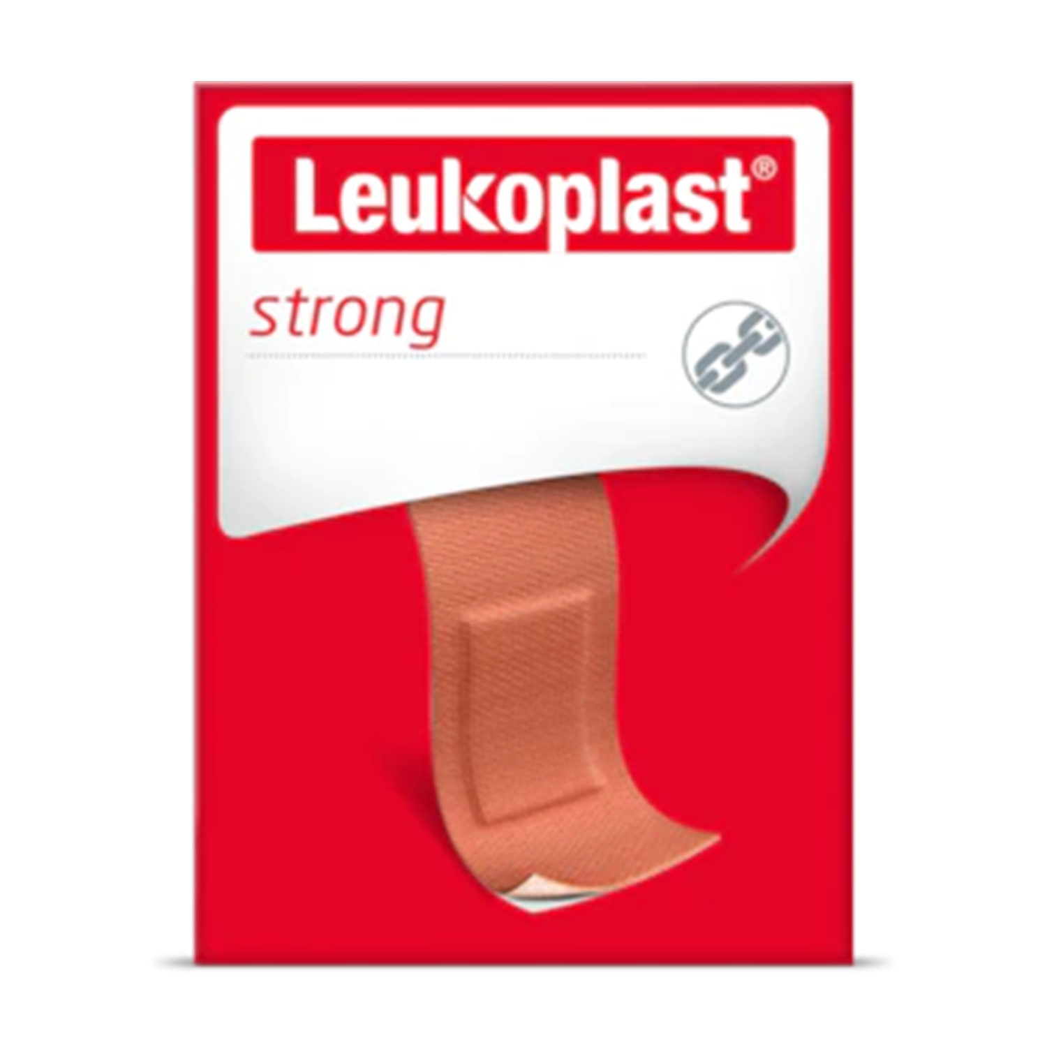 Leukoplast Strong Fabric Plasters | 2.2 x 3.8cm | Pack of 100 (1)