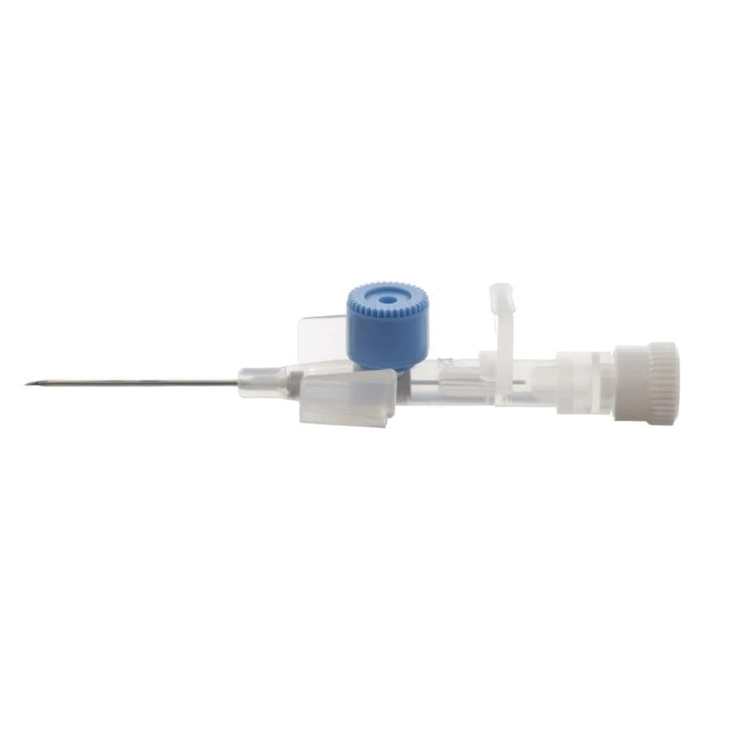 BD Venflon Pro Safety Peripheral IV Cannula with Injection Port | Blue | 22G x 25 x 0.9mm | Pack of 50