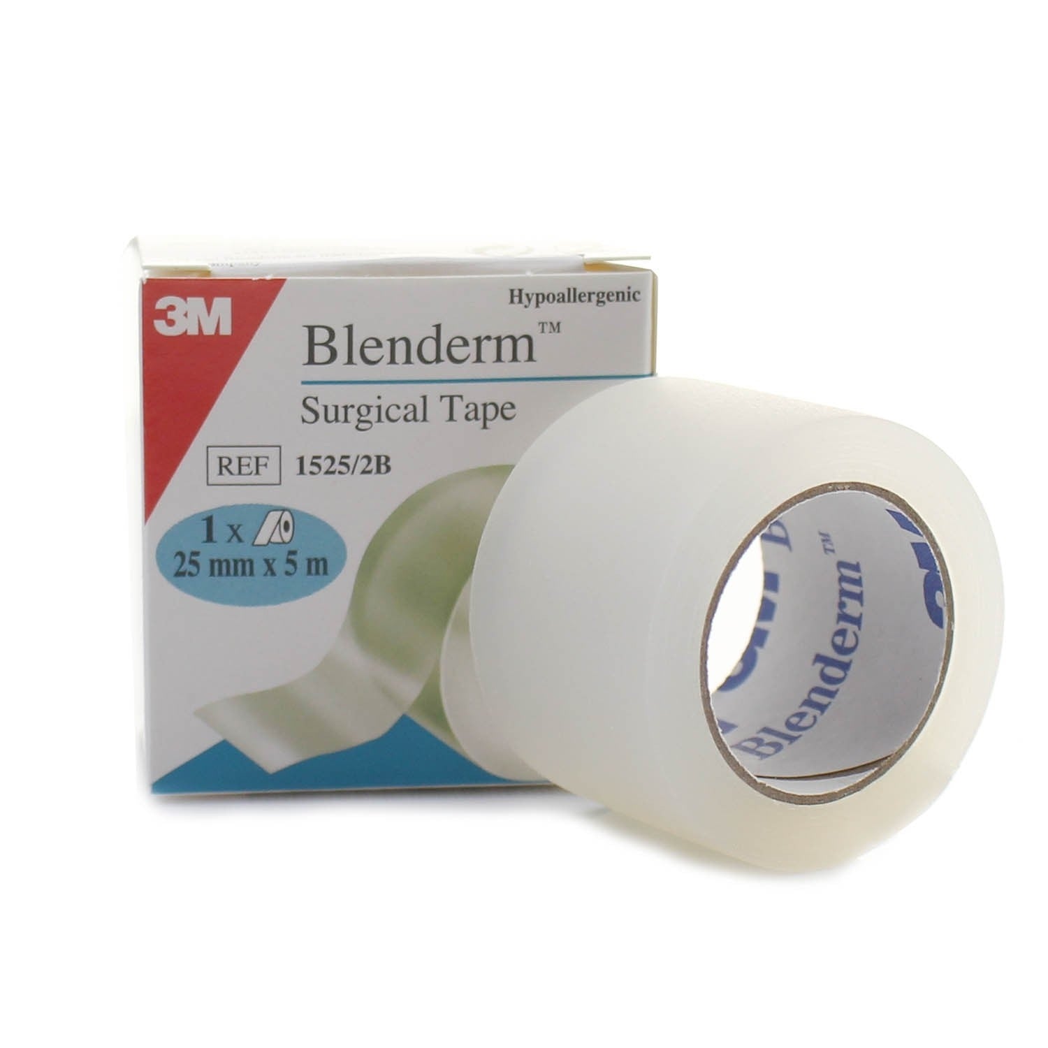 3M Blenderm Surgical Tape | 2.5cm x 4.5m | Single Tape (3)