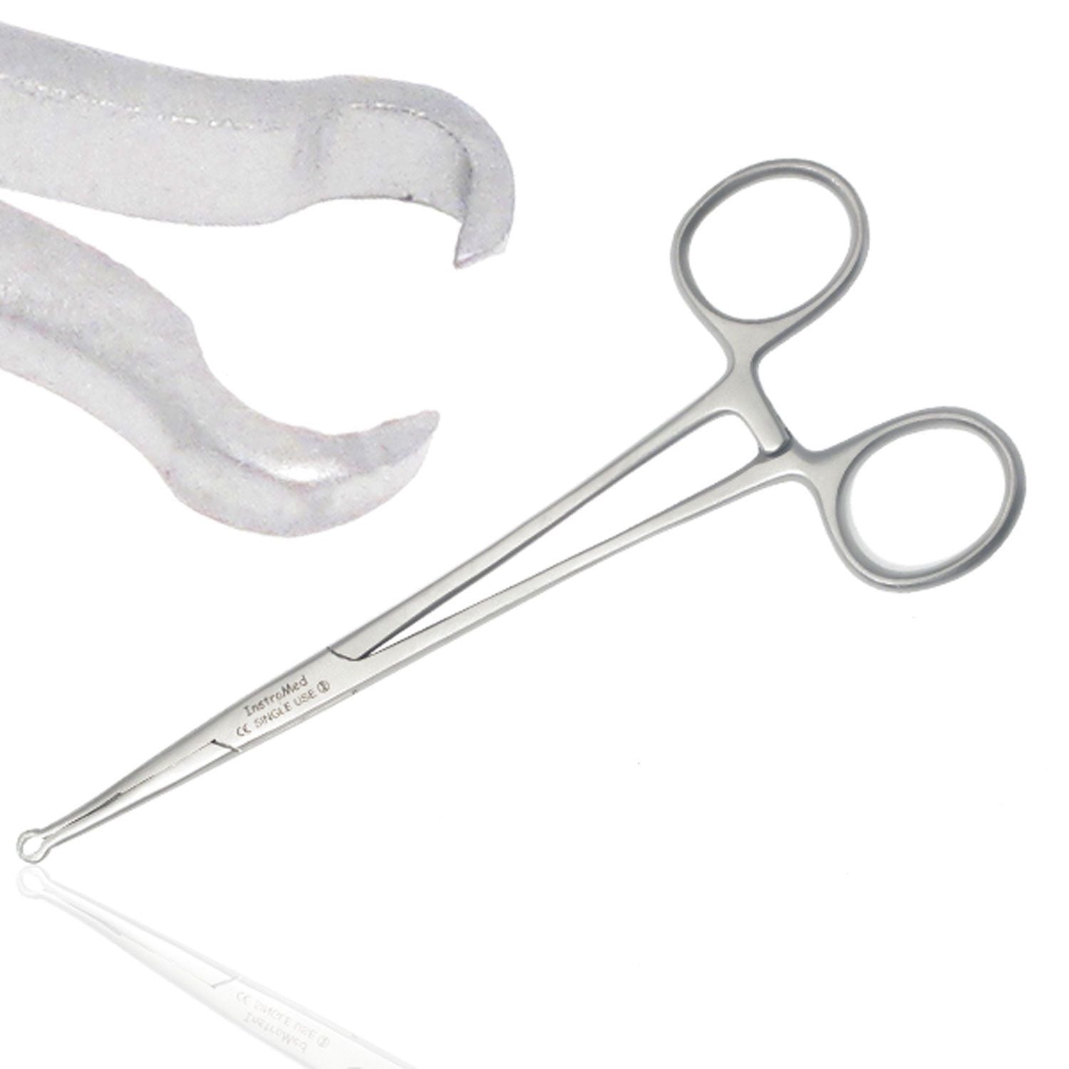 Instramed Vasectomy Forceps | Sharp/Sharp | 15.5cm | Single