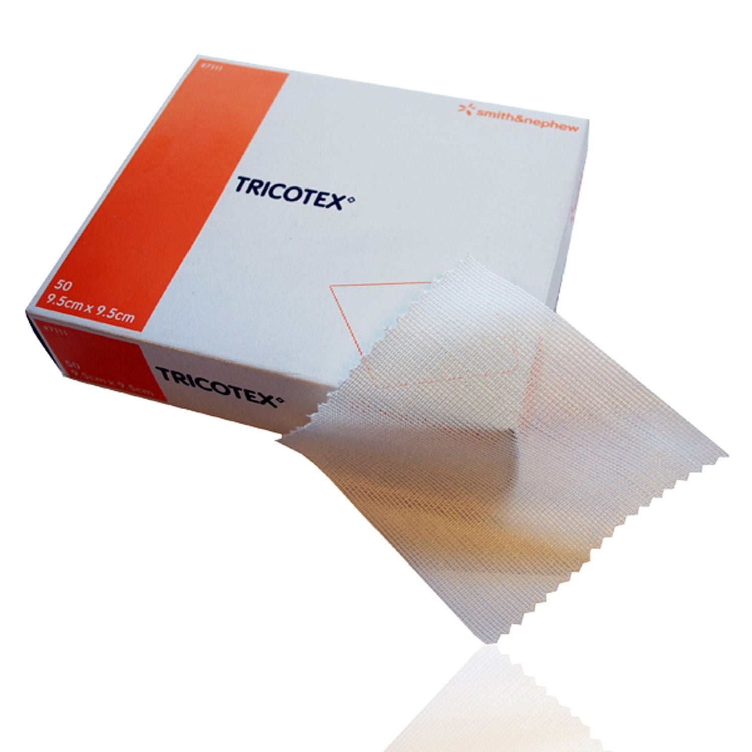 Smith & Nephew Tricotex Sterile Low Adherent Wound Contact Dressing | 9.5 x 9.5cm | Pack of 50