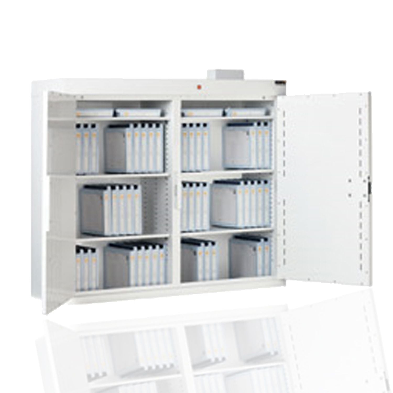 Sunflower Medicine Cabinet | 8 Shelves & 8 Door Trays | MC9