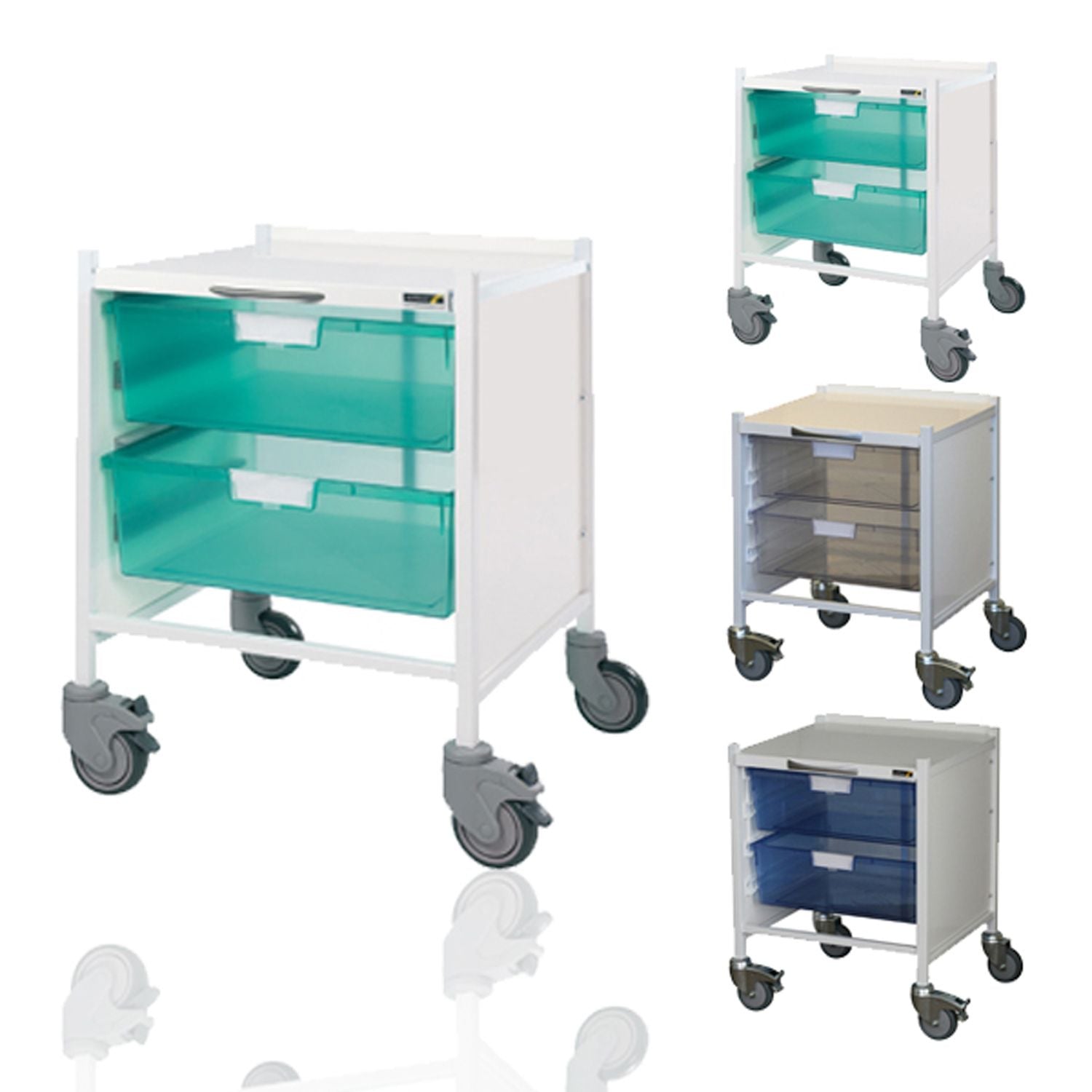 Sunflower Vista 15 Trolley | Two Double Depth Trays