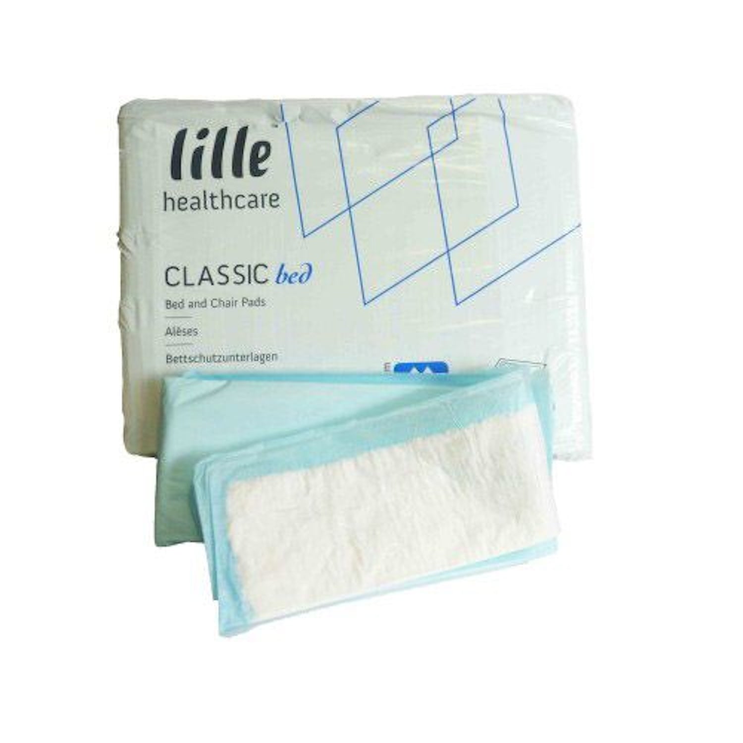Lille Classic Bed Pads | Disposable | Extra | 60 x 90cm | Pack of 25 (1)