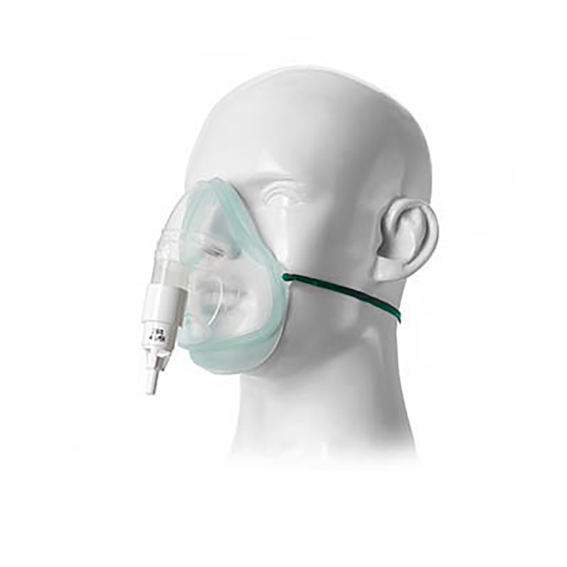 Intersurgical EcoLite Oxygen Mask | Adult | 28% Venturi Valve | White | Pack of 40