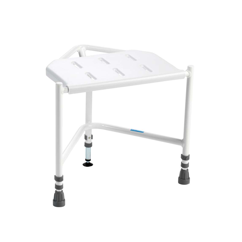 Bringhurst Corner Shower Stool with Tilt Foot