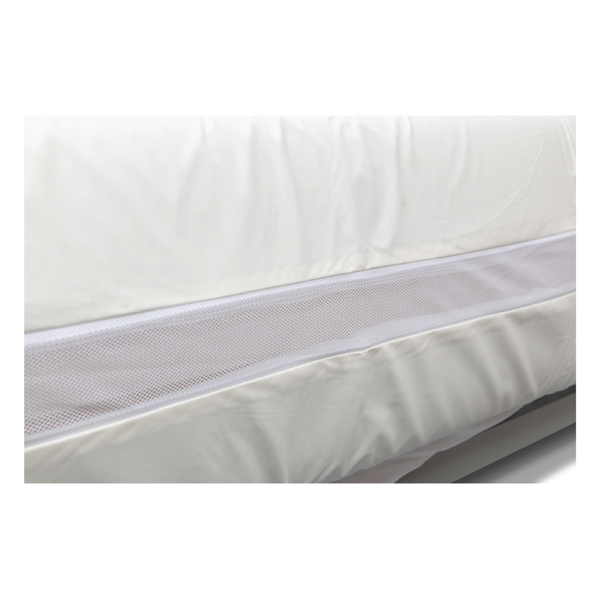 MRSA Resistant Mesh Ful Length Bed Rail Protector | Two Bar Mesh | 86 x 201cm | Single (2)