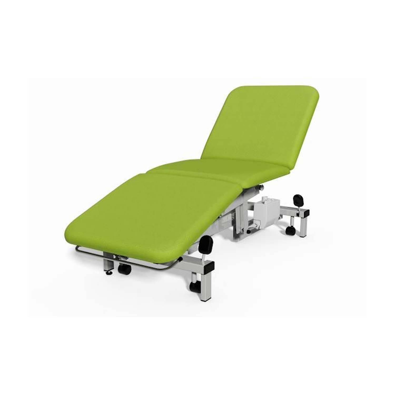 Plinth 2000 Model 503 3 Section Examination Couch | Hydraulic | Citrus Green