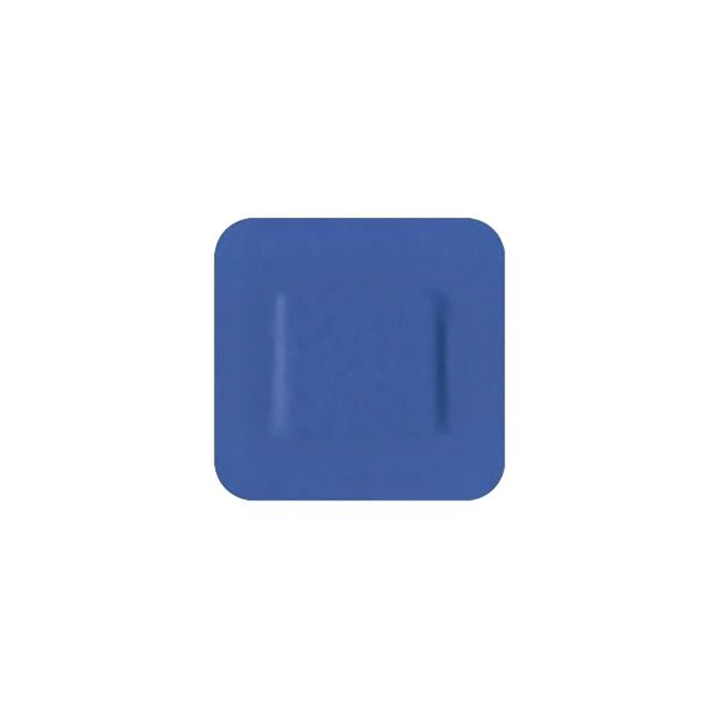 Sterochef Blue Detectable Plasters | 4 x 4cm | Pack of 50 (1)