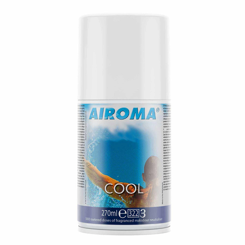 Airoma Air Freshener Refill | 270ml | Cool | Pack of 12