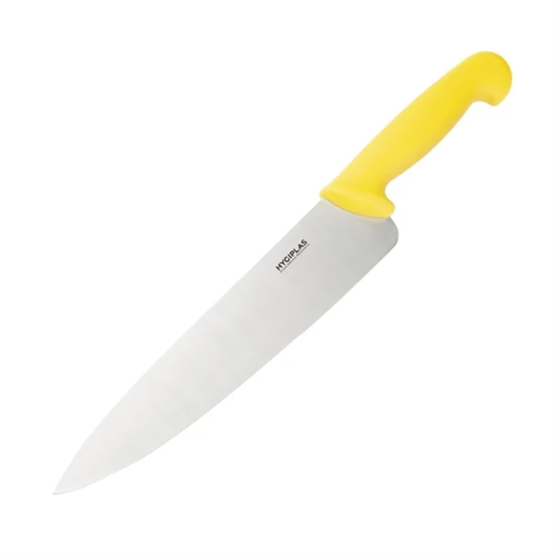 Hygiplas Chef Knife | Yellow | 25cm | Single