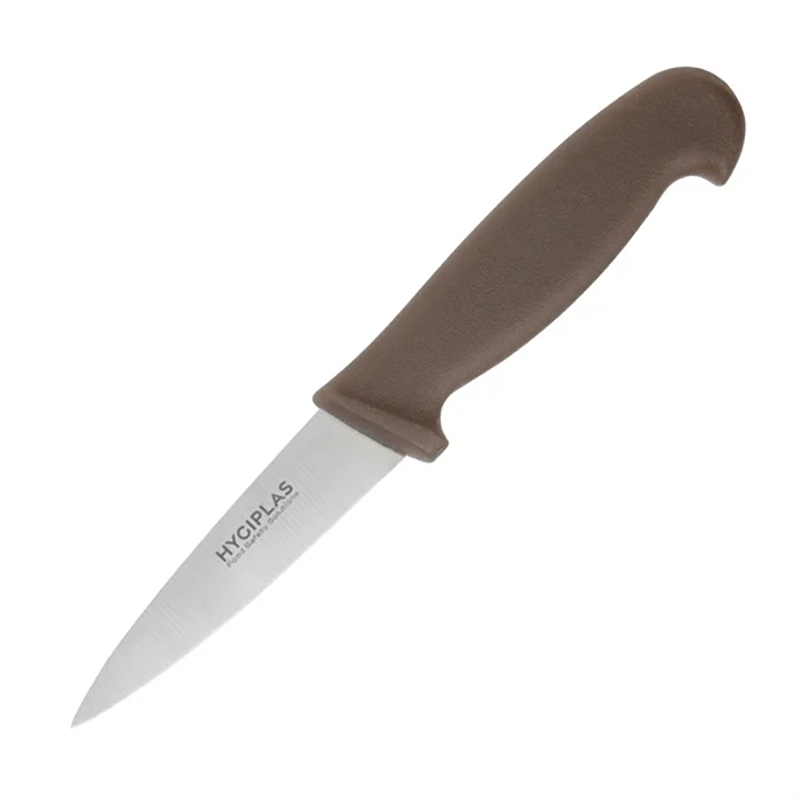 Hygiplas Paring Knife | Brown | 8.3cm  | Single