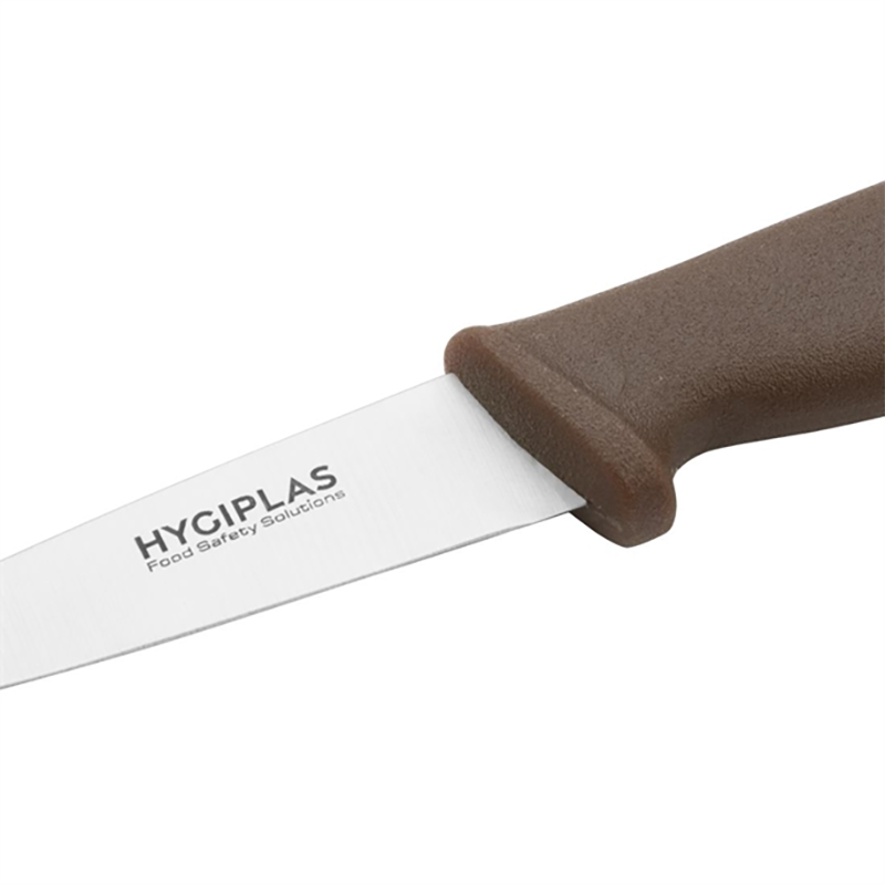 Hygiplas Paring Knife | Brown | 8.3cm  | Single (2)