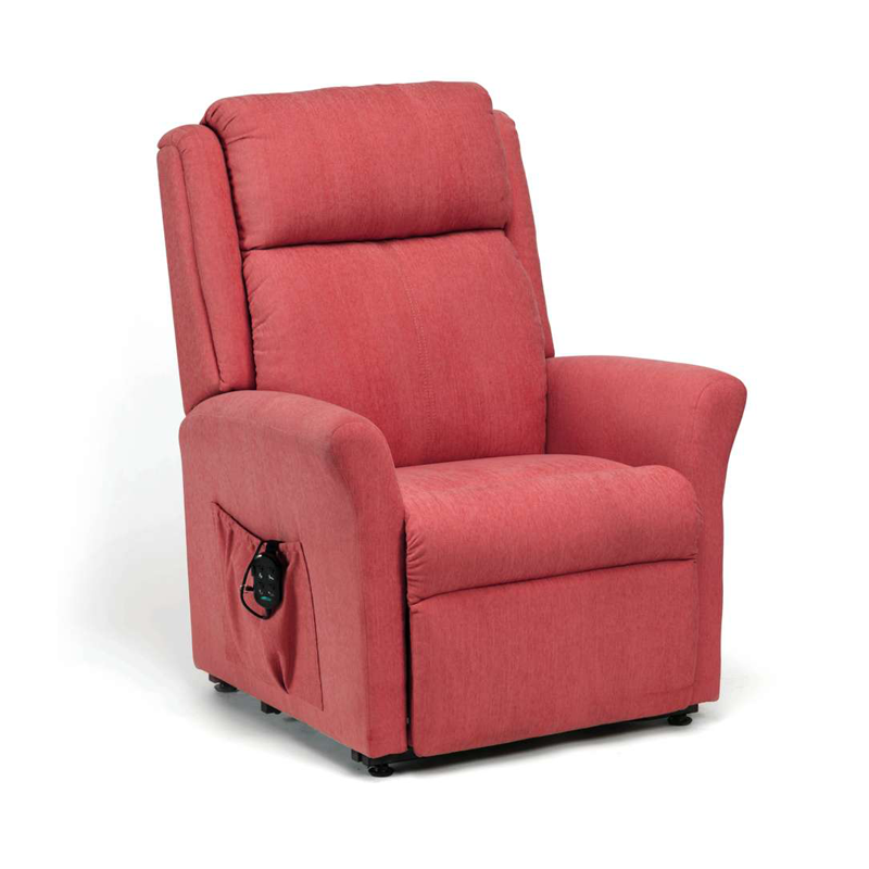 Memphis Petite Dual Riser Recliner | Berry