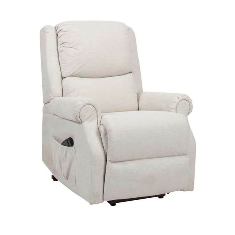 Nashville Single Motor Riser Recliner | Pearl