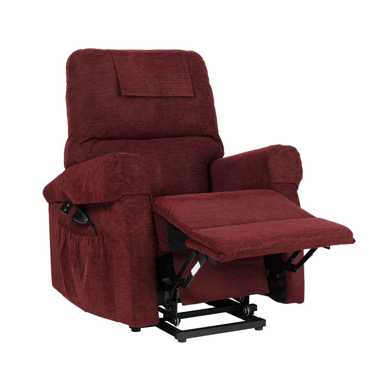 Ohio Single Motor Riser Recliner | Claret